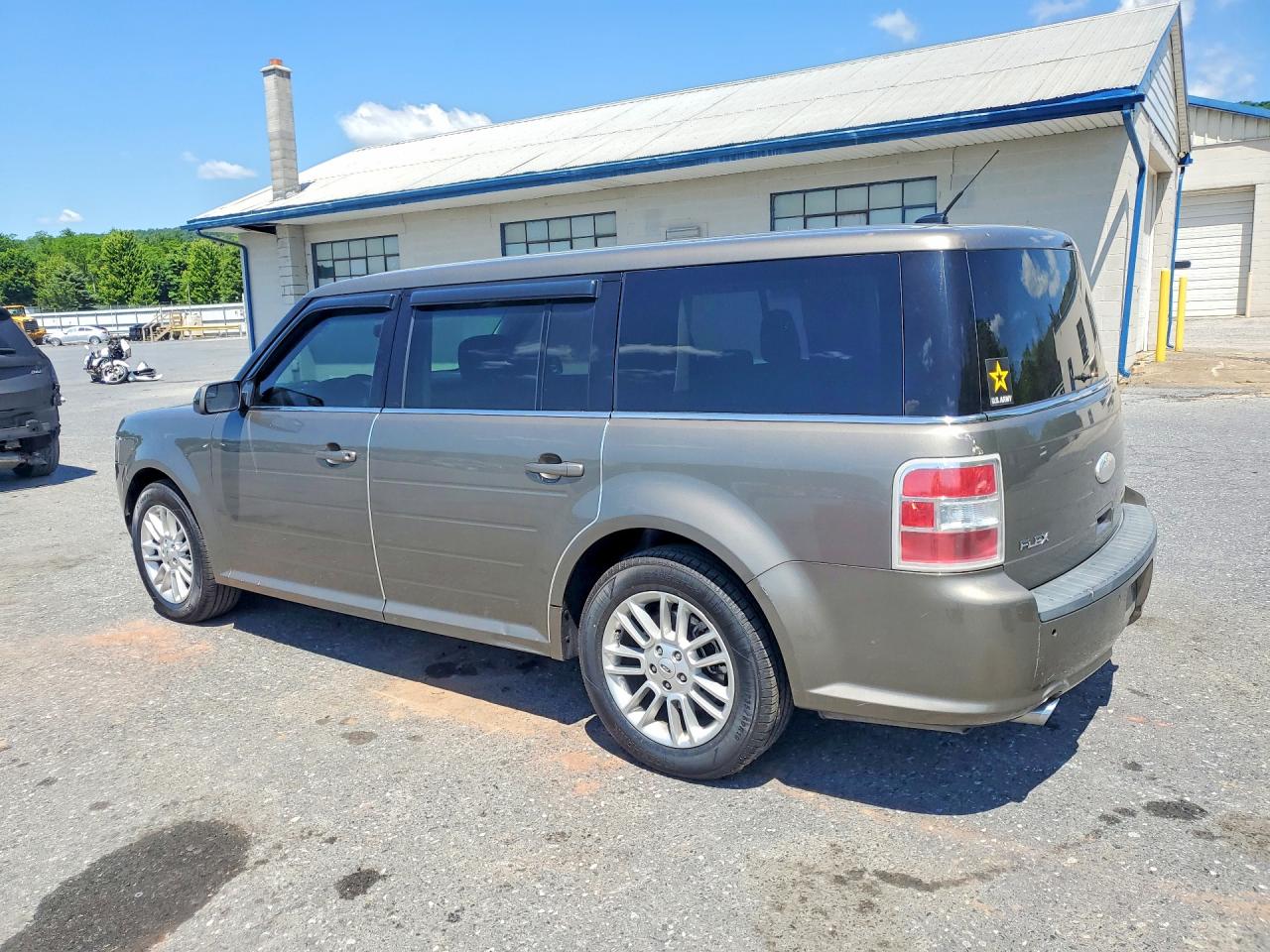 2013 Ford Flex Sel Желто-коричневый vin: 2FMGK5C82DBD12909