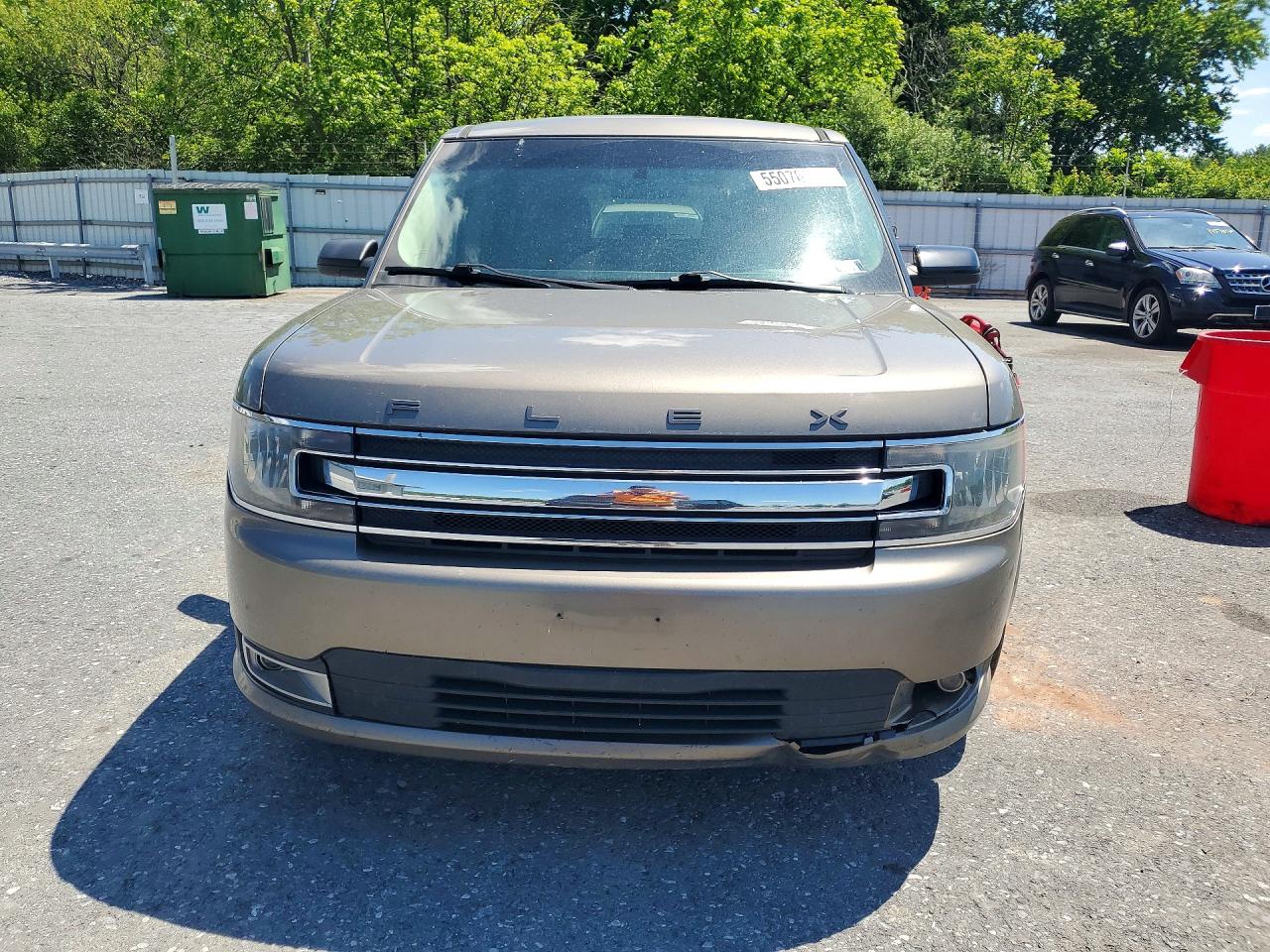 2013 Ford Flex Sel Желто-коричневый vin: 2FMGK5C82DBD12909