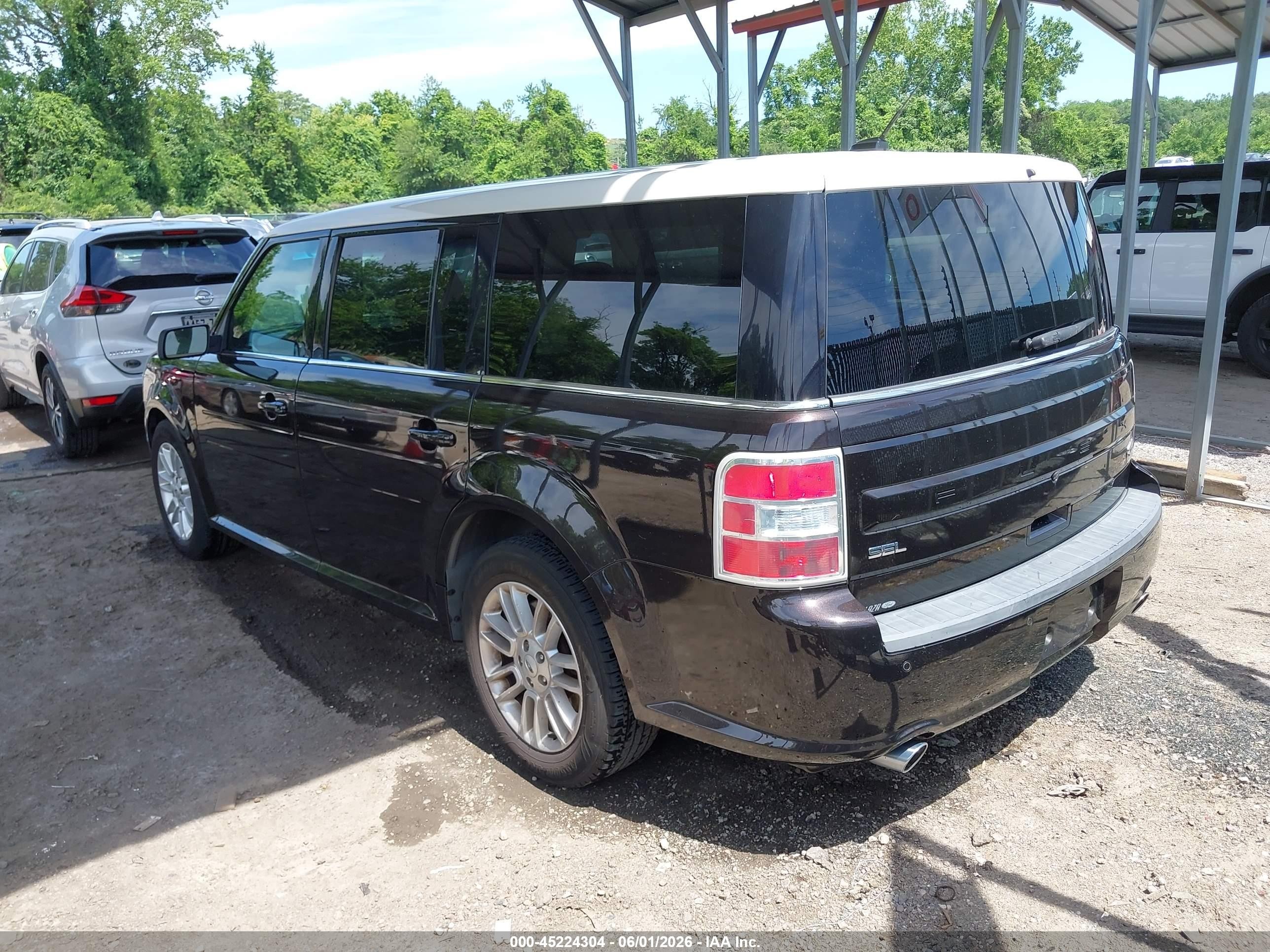2013 Ford Flex Sel Black vin: 2FMGK5C82DBD19472