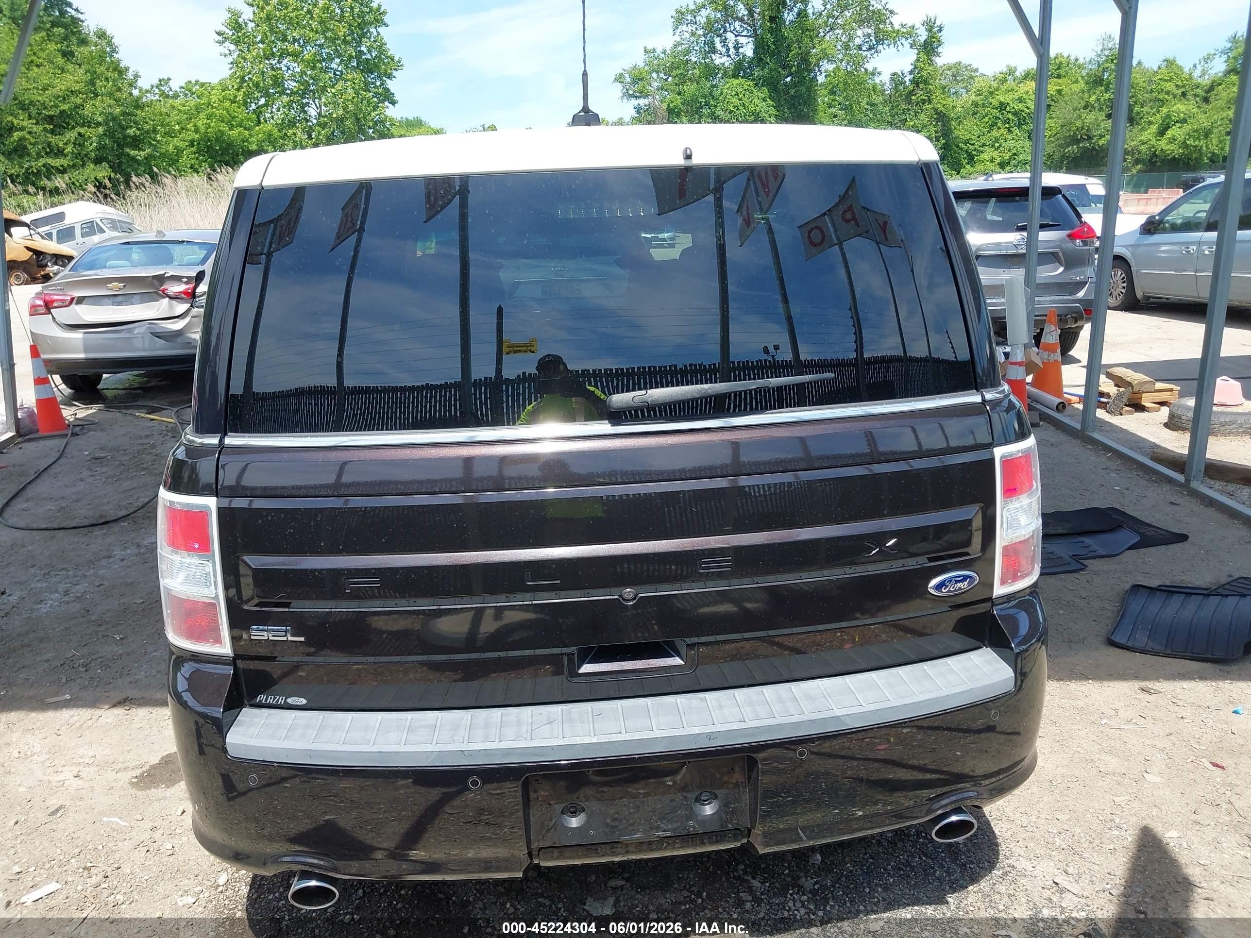 2013 Ford Flex Sel Black vin: 2FMGK5C82DBD19472