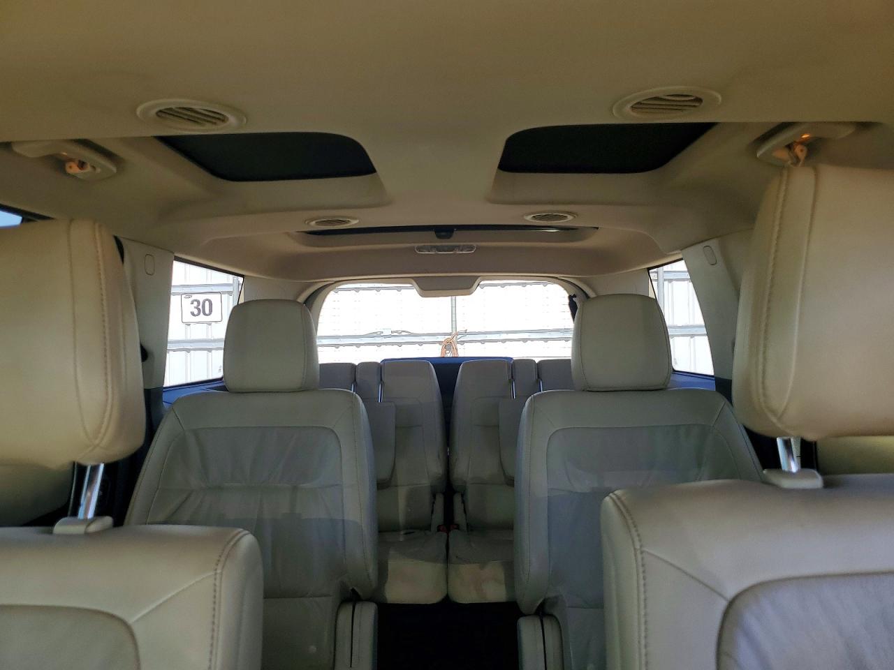 2014 Ford Flex Sel White vin: 2FMGK5C82EBD12698