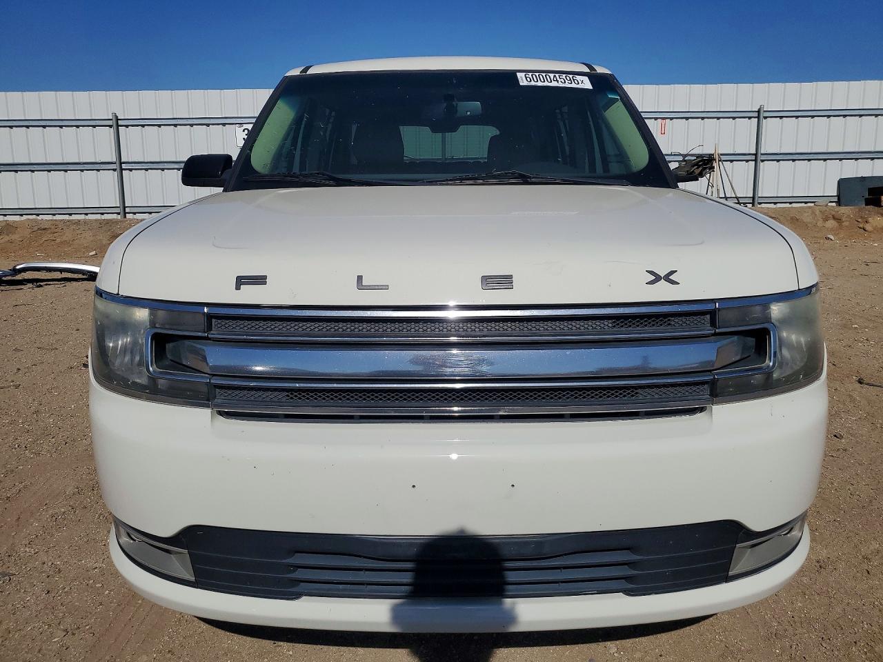 2014 Ford Flex Sel White vin: 2FMGK5C82EBD12698