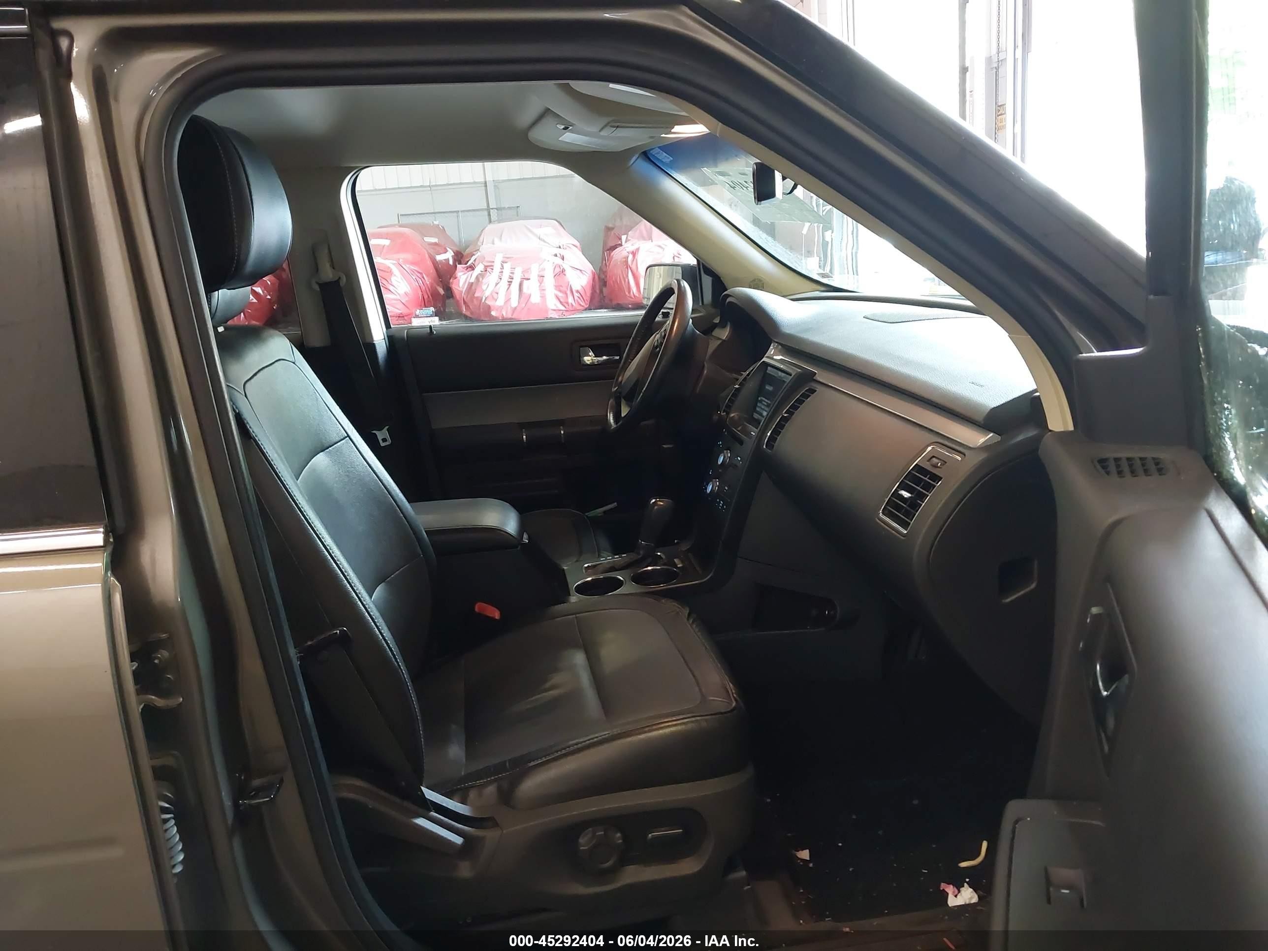 2014 Ford Flex Sel Gray vin: 2FMGK5C82EBD19909