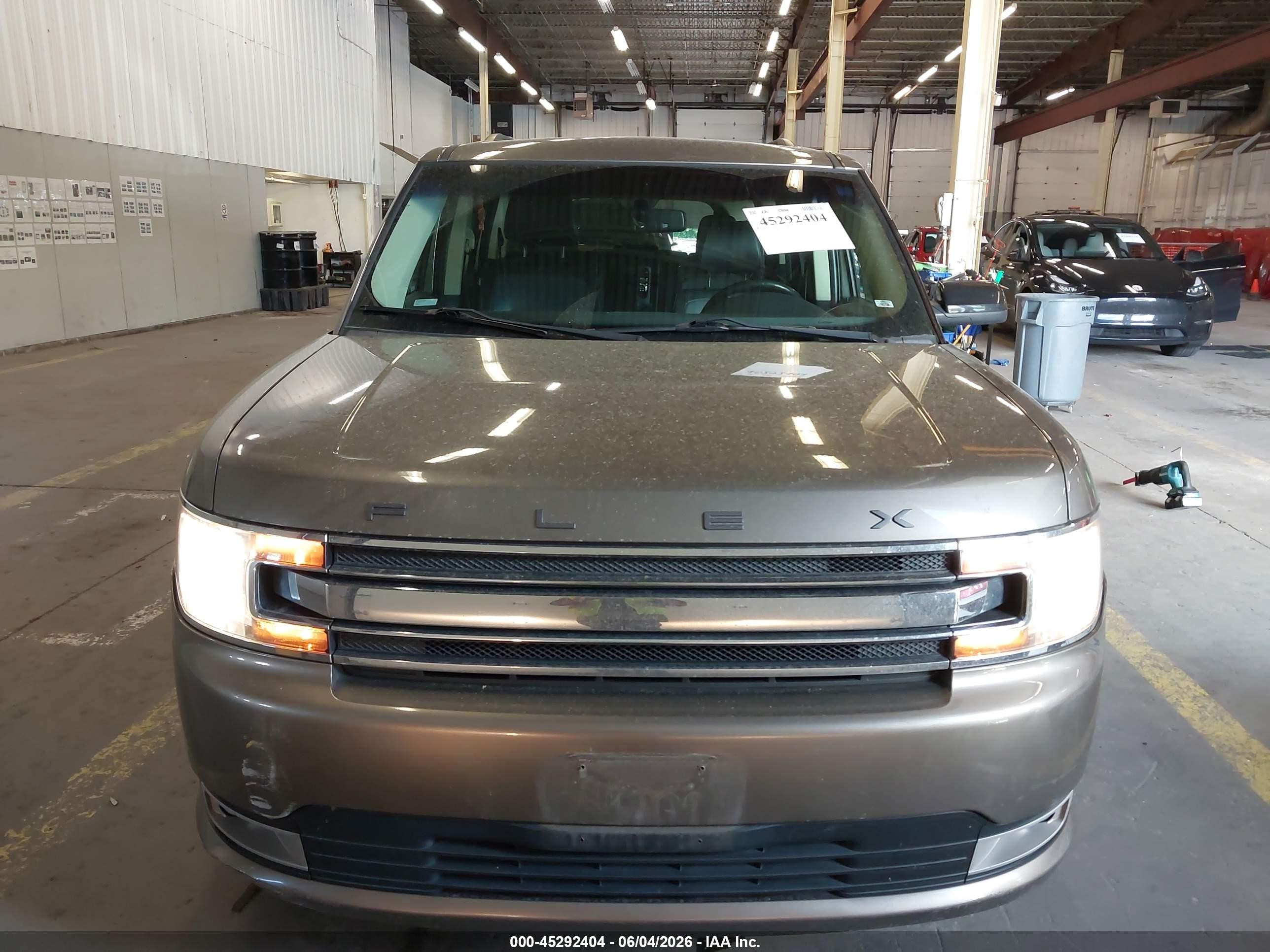 2014 Ford Flex Sel Gray vin: 2FMGK5C82EBD19909
