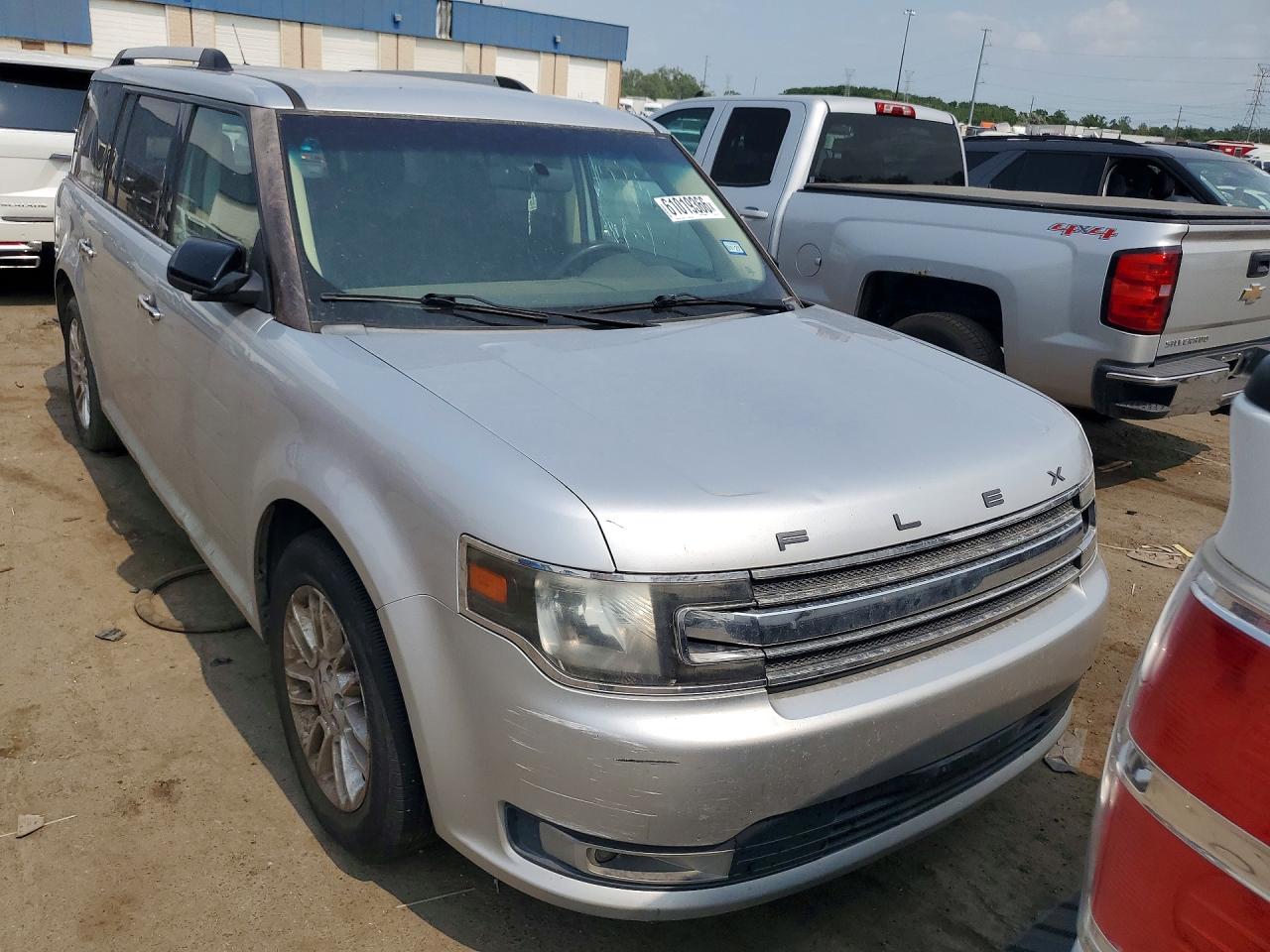 2015 Ford Flex Sel Silver vin: 2FMGK5C82FBA17392