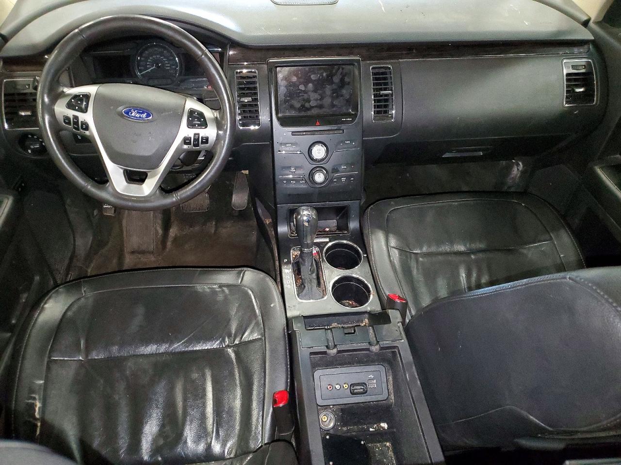 2015 Ford Flex Sel Black vin: 2FMGK5C82FBA19501