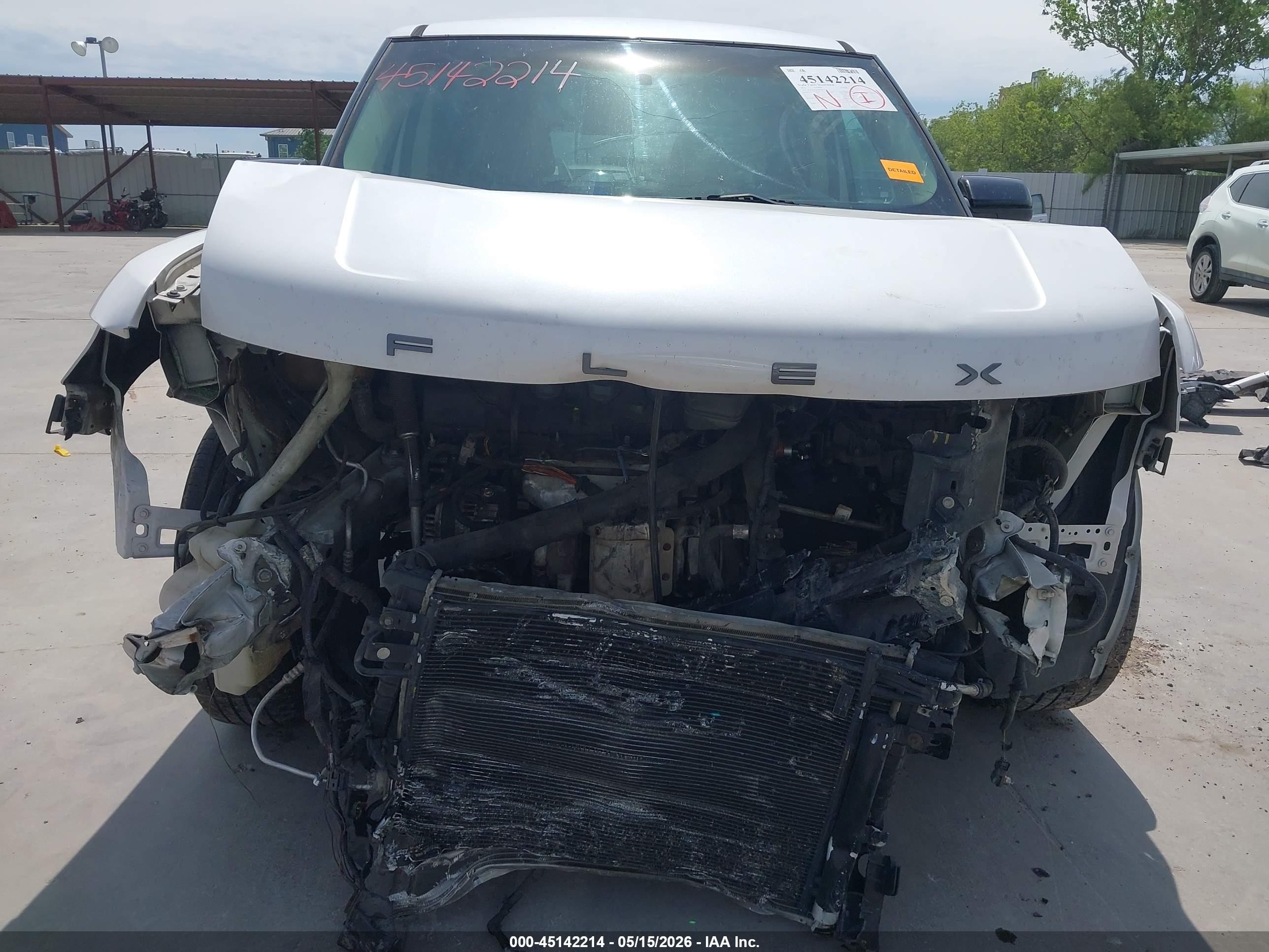 2013 Ford Flex Sel White vin: 2FMGK5C83DBD01174