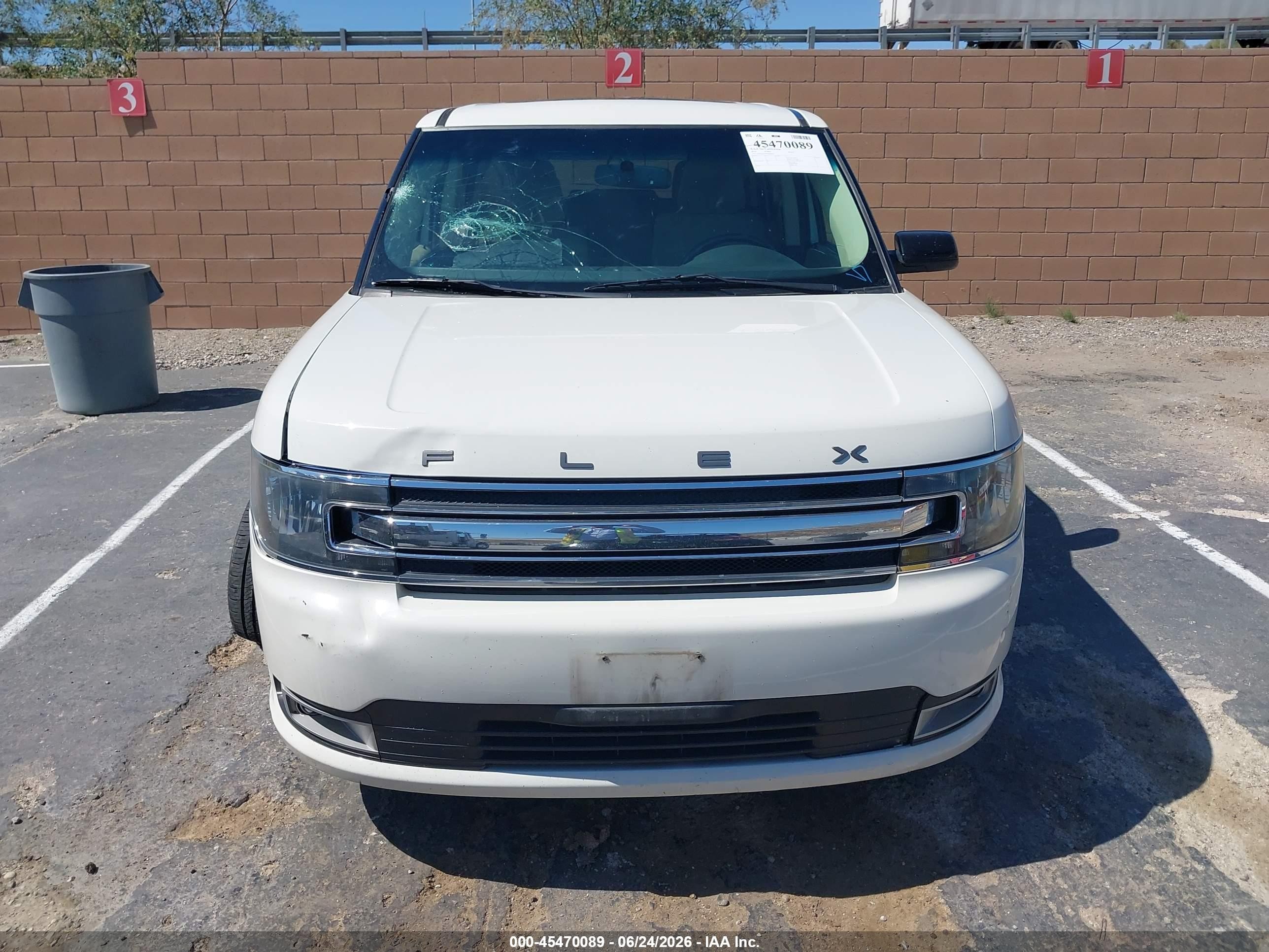 2014 Ford Flex Sel Белый vin: 2FMGK5C83EBD01807
