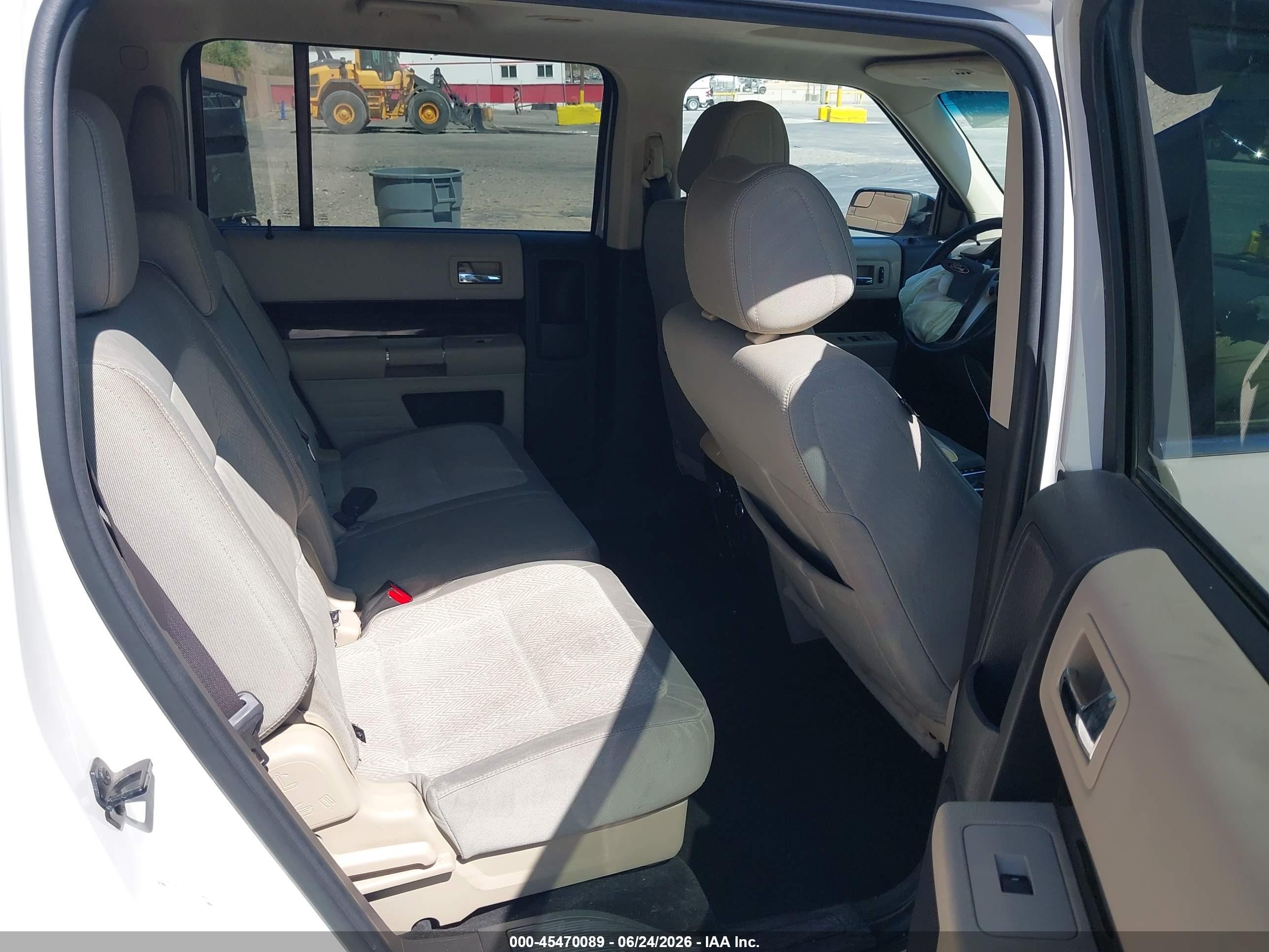 2014 Ford Flex Sel Белый vin: 2FMGK5C83EBD01807
