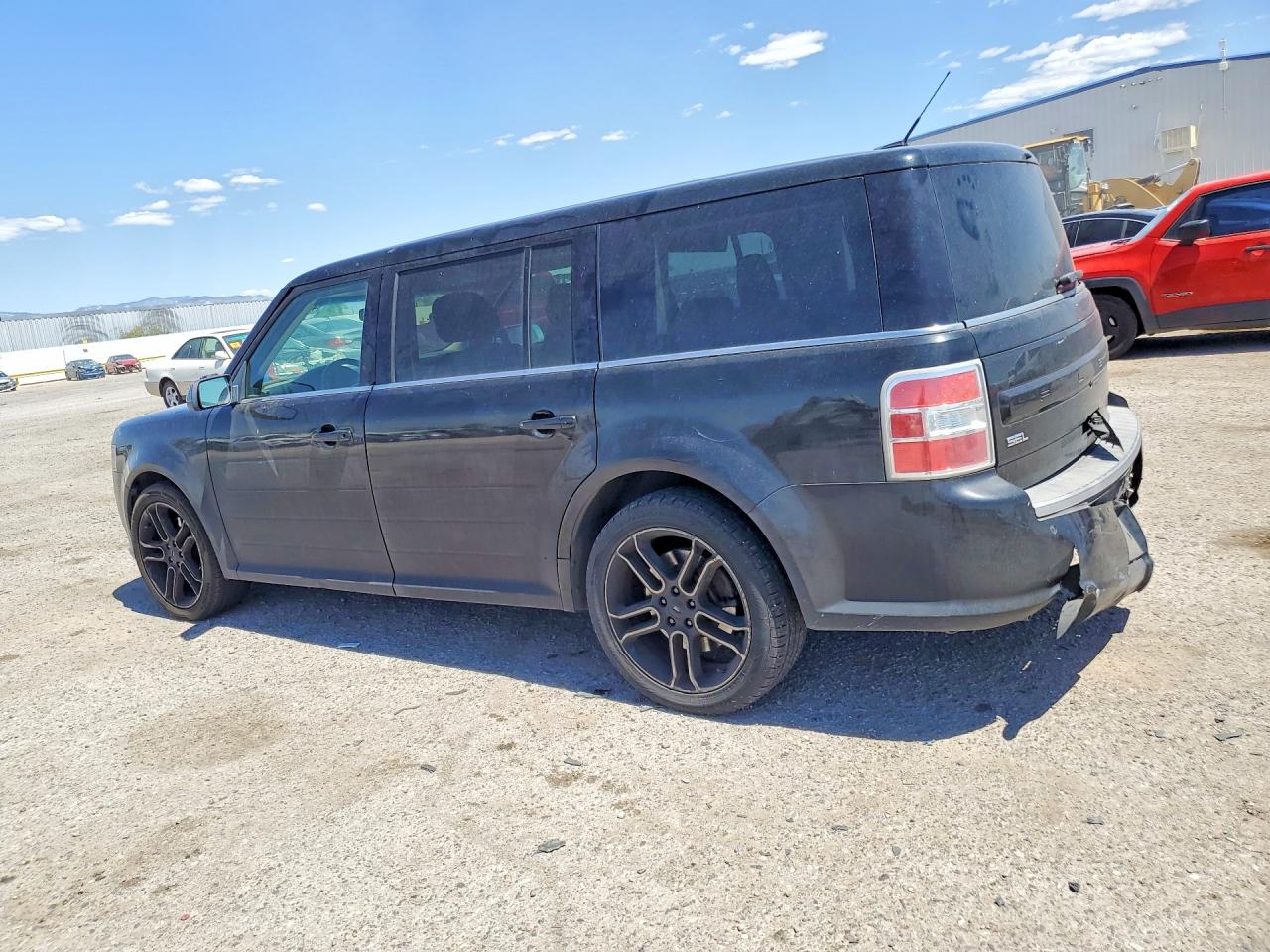 2014 Ford Flex Sel Black vin: 2FMGK5C83EBD04058