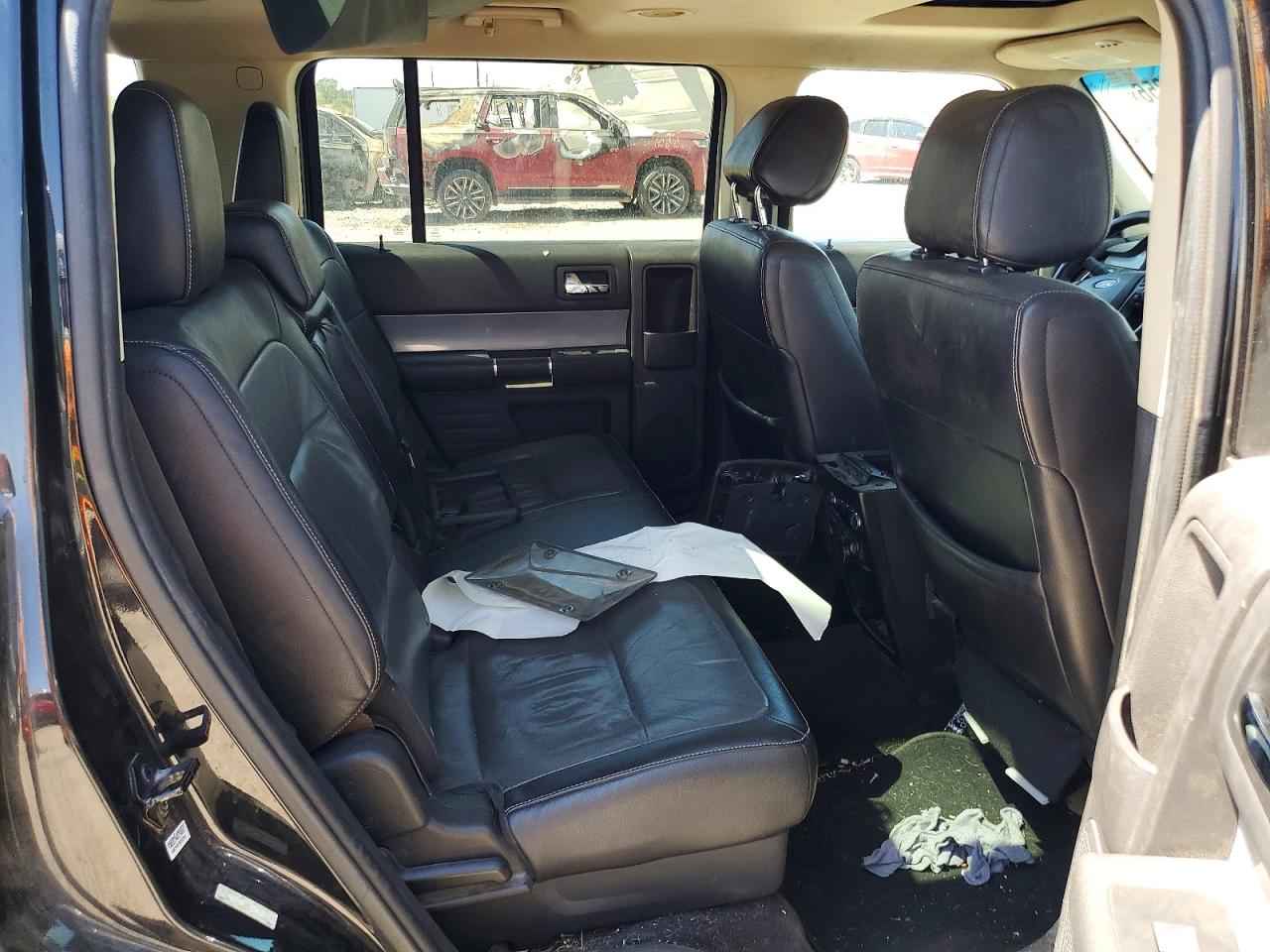 2014 Ford Flex Sel Black vin: 2FMGK5C83EBD04058