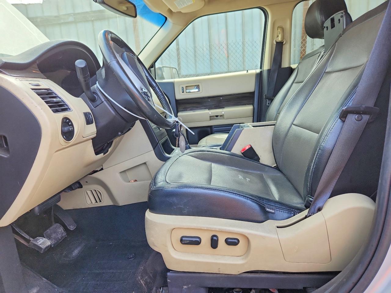 2014 Ford Flex Sel Silver vin: 2FMGK5C83EBD09938