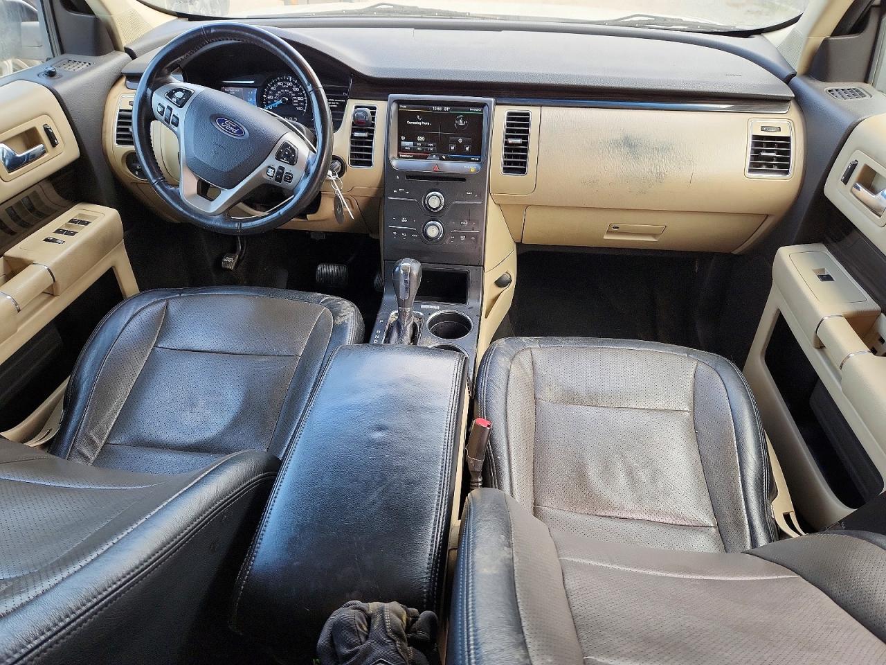 2014 Ford Flex Sel Silver vin: 2FMGK5C83EBD09938