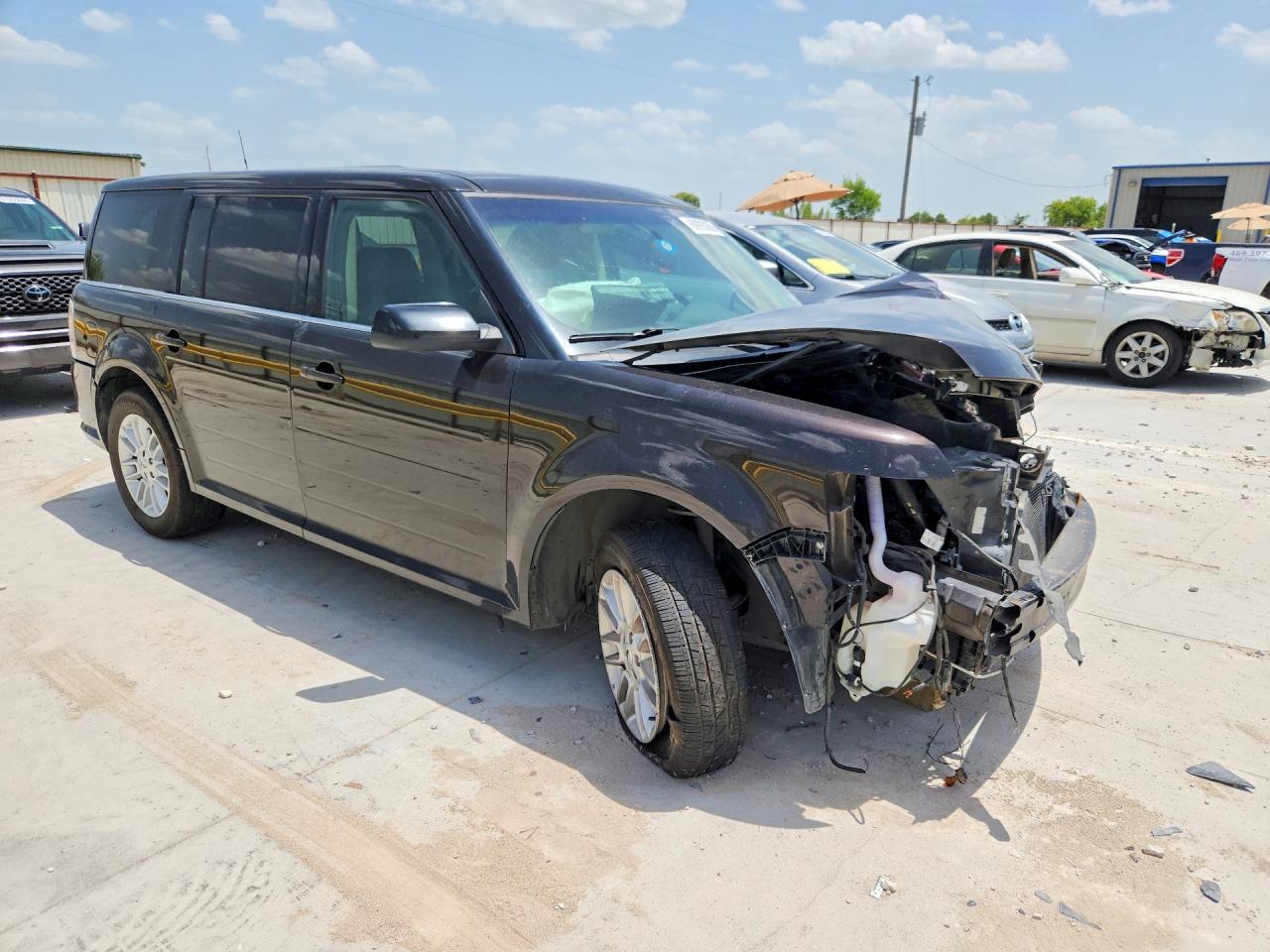 2014 Ford Flex Sel Brown vin: 2FMGK5C83EBD26352