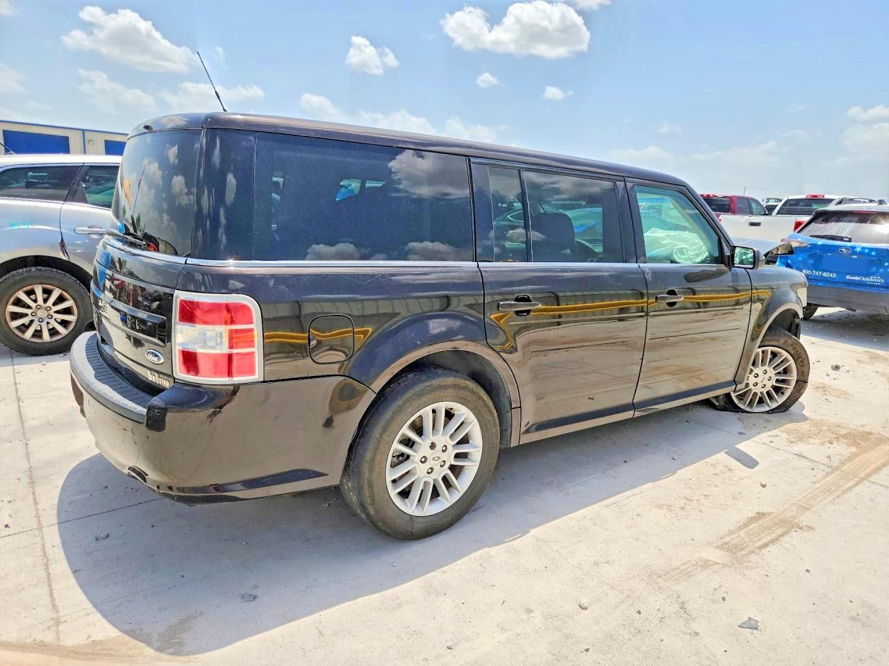 2014 Ford Flex Sel Brown vin: 2FMGK5C83EBD26352