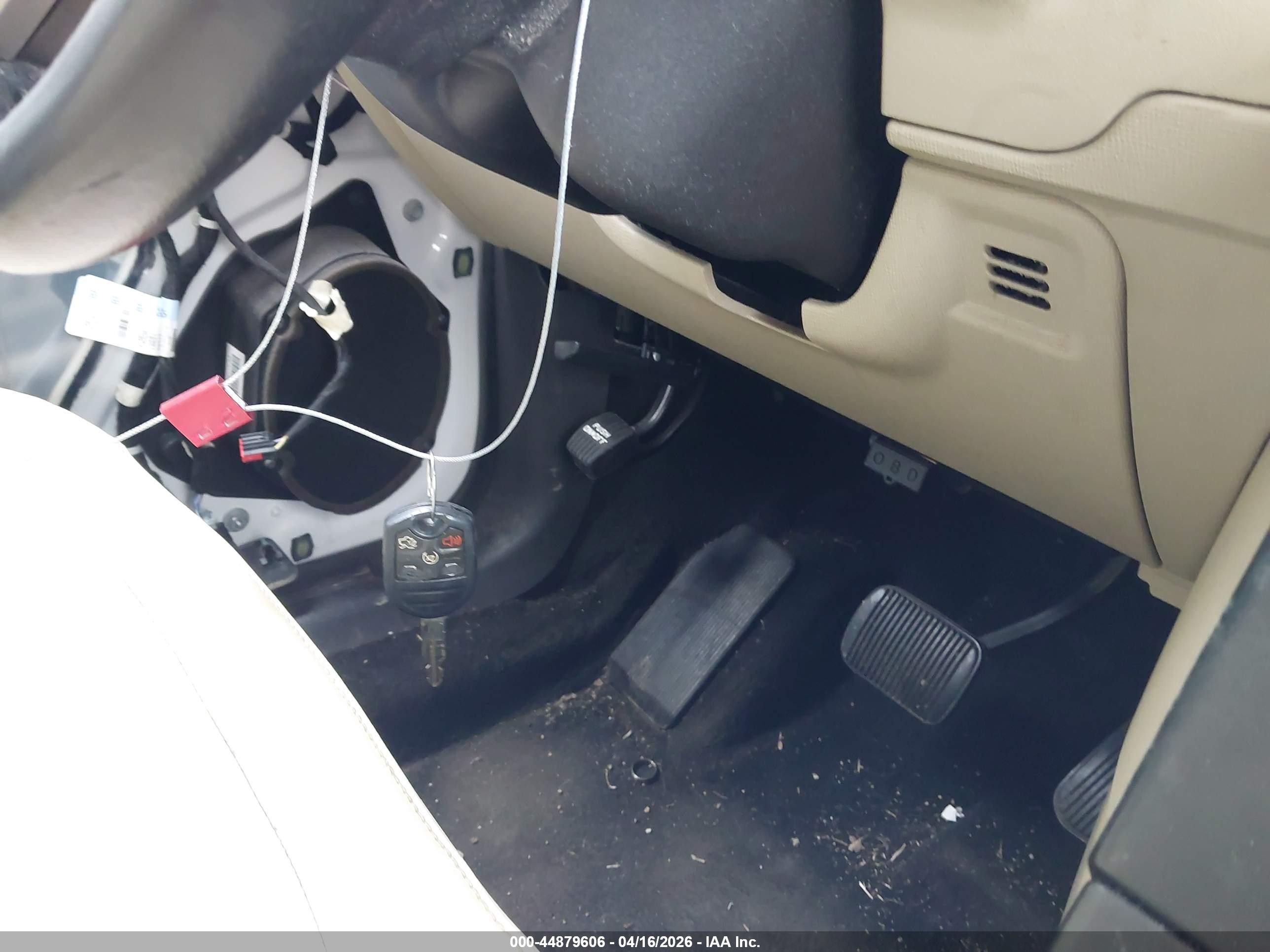 2014 Ford Flex Sel White vin: 2FMGK5C83EBD43667