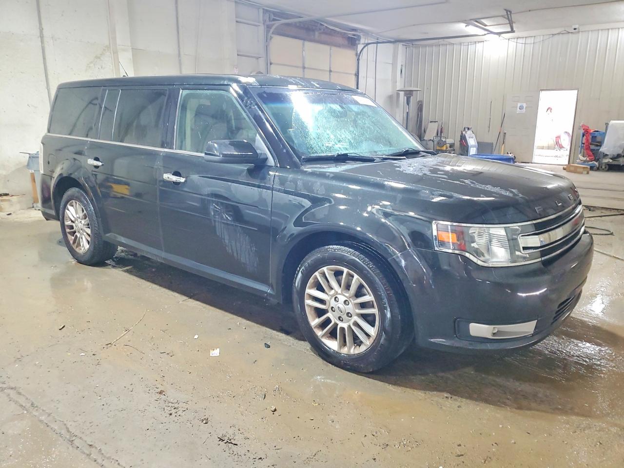 2015 Ford Flex Sel Black vin: 2FMGK5C83FBA02304