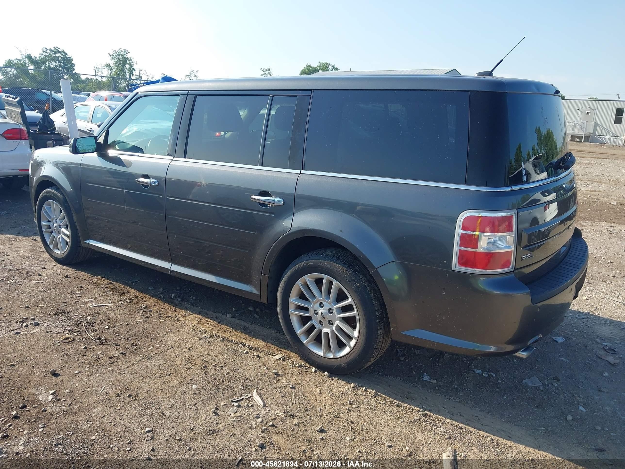 2015 Ford Flex Sel Серый vin: 2FMGK5C83FBA22682