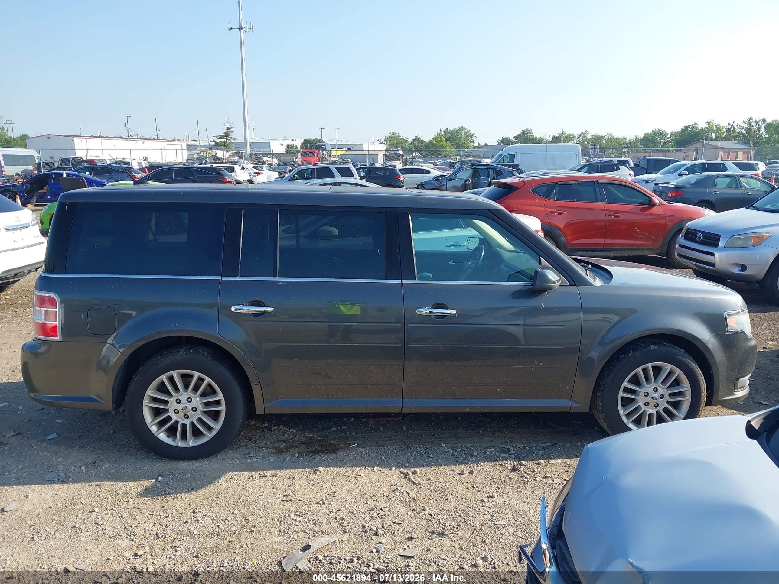 2015 Ford Flex Sel Серый vin: 2FMGK5C83FBA22682