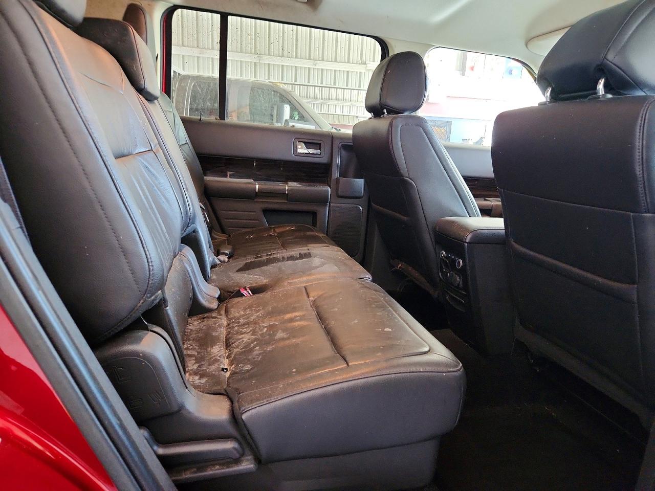 2013 Ford Flex Sel Red vin: 2FMGK5C84DBD17920