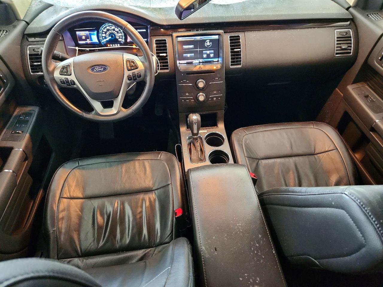 2013 Ford Flex Sel Red vin: 2FMGK5C84DBD17920