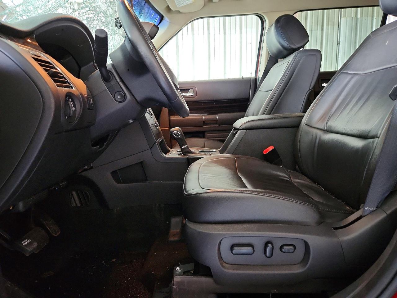 2013 Ford Flex Sel Red vin: 2FMGK5C84DBD17920