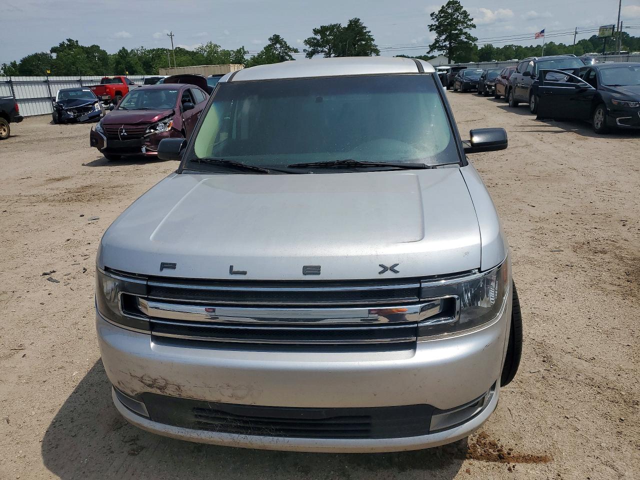 2013 Ford Flex Silver vin: 2FMGK5C84DBD25970