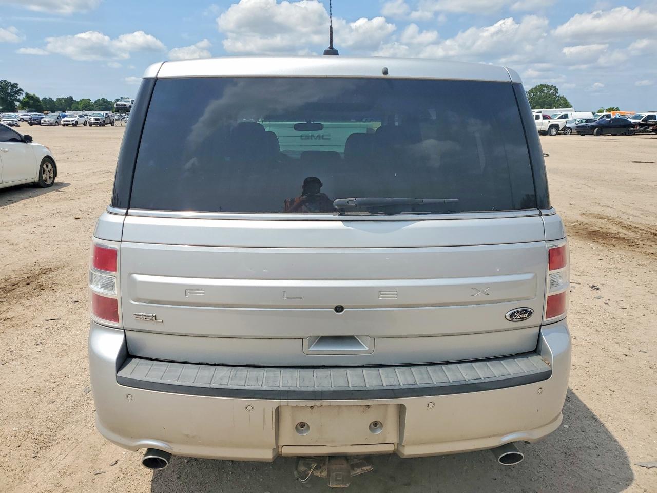 2013 Ford Flex Silver vin: 2FMGK5C84DBD25970