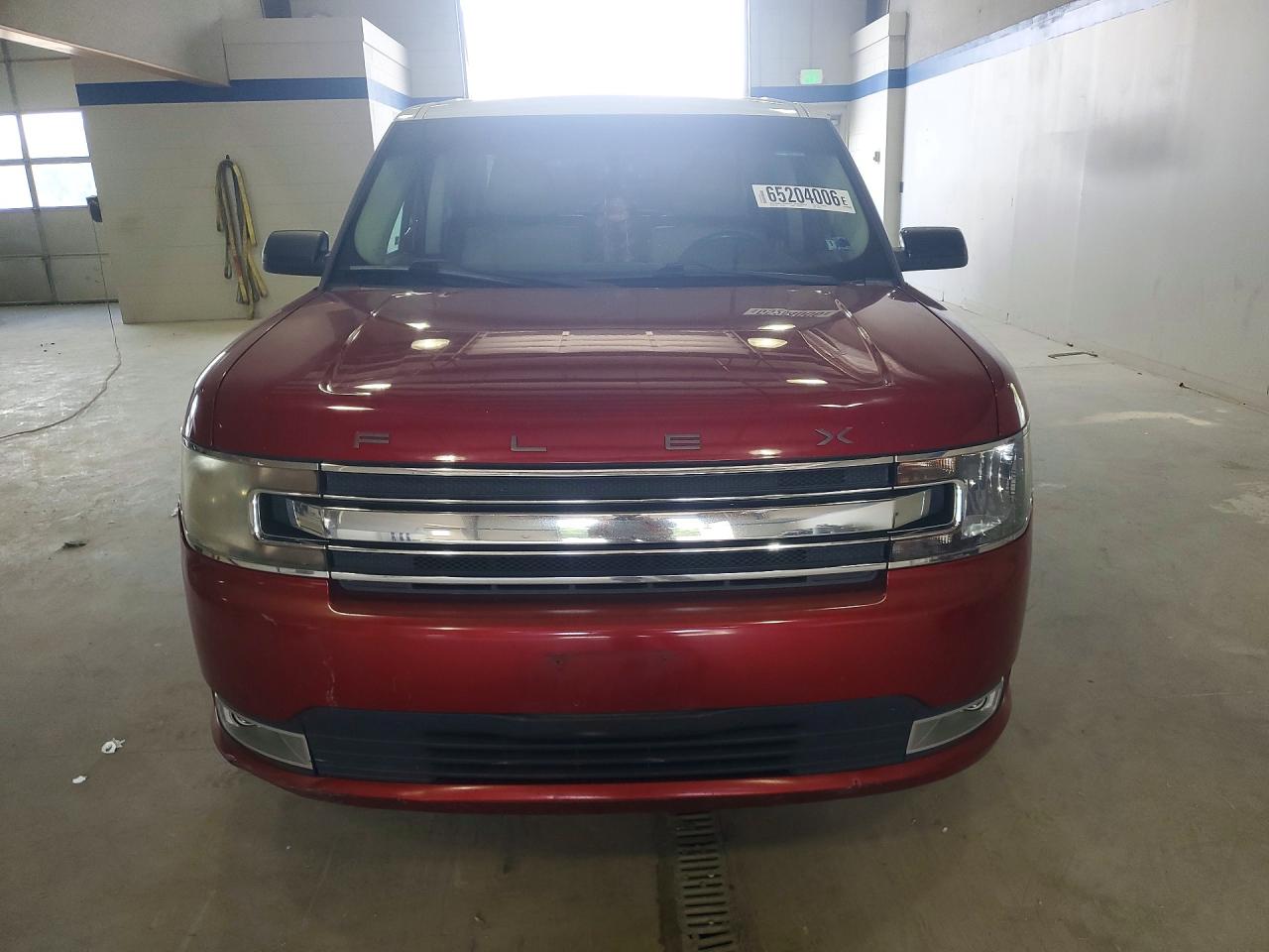 2013 Ford Flex Sel Red vin: 2FMGK5C84DBD35639