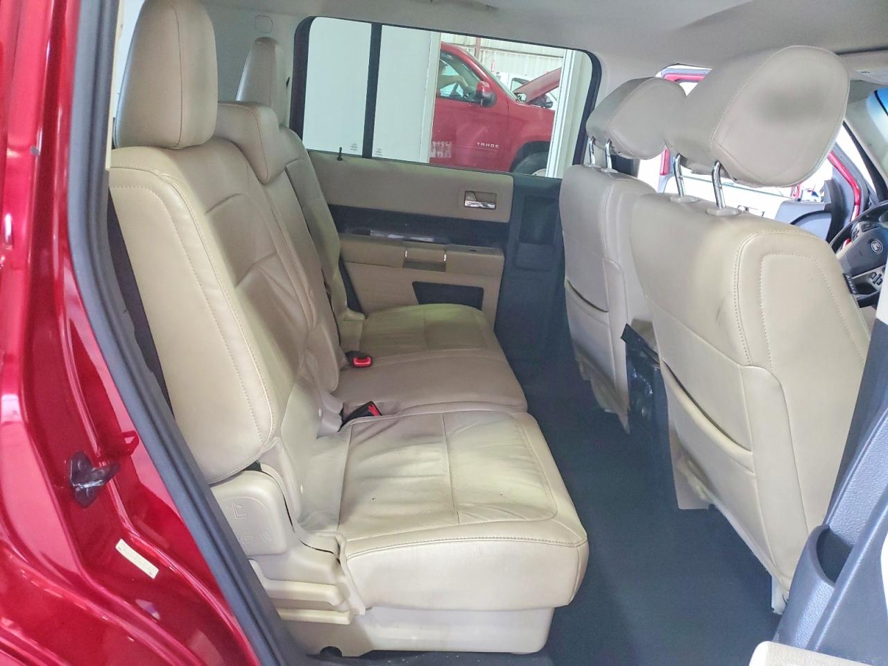 2013 Ford Flex Sel Red vin: 2FMGK5C84DBD35639