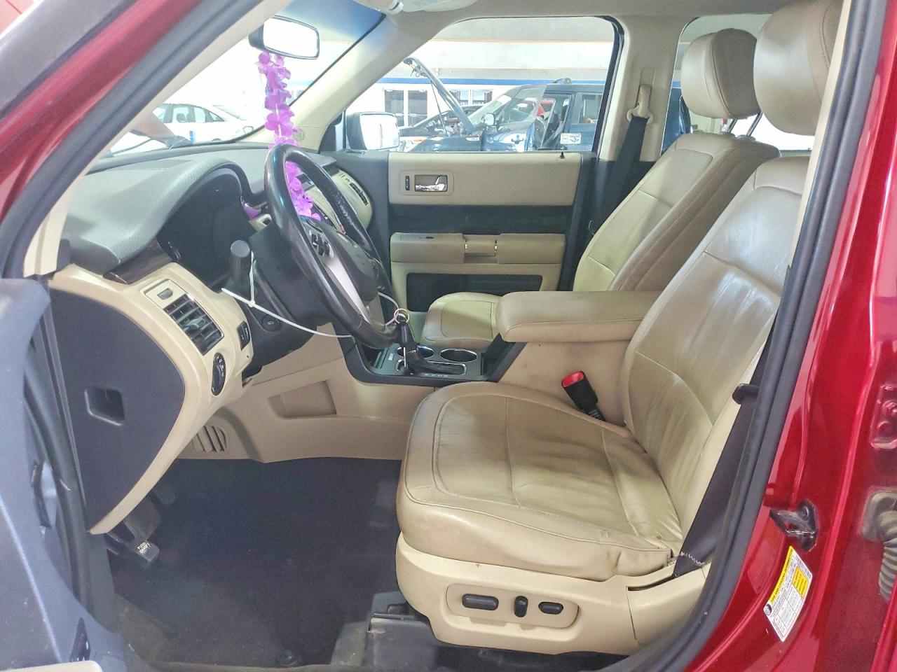 2013 Ford Flex Sel Red vin: 2FMGK5C84DBD35639