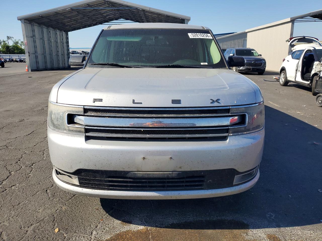 2015 Ford Flex Sel Silver vin: 2FMGK5C84FBA11349