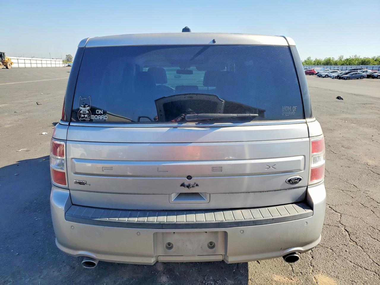 2015 Ford Flex Sel Silver vin: 2FMGK5C84FBA11349