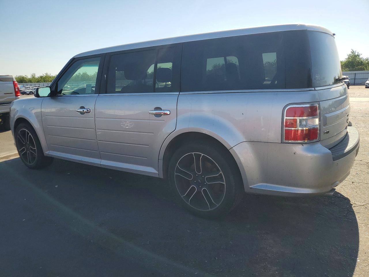 2015 Ford Flex Sel Silver vin: 2FMGK5C84FBA11349