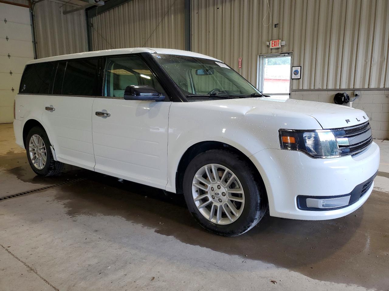 2015 Ford Flex Sel Белый vin: 2FMGK5C84FBA15210