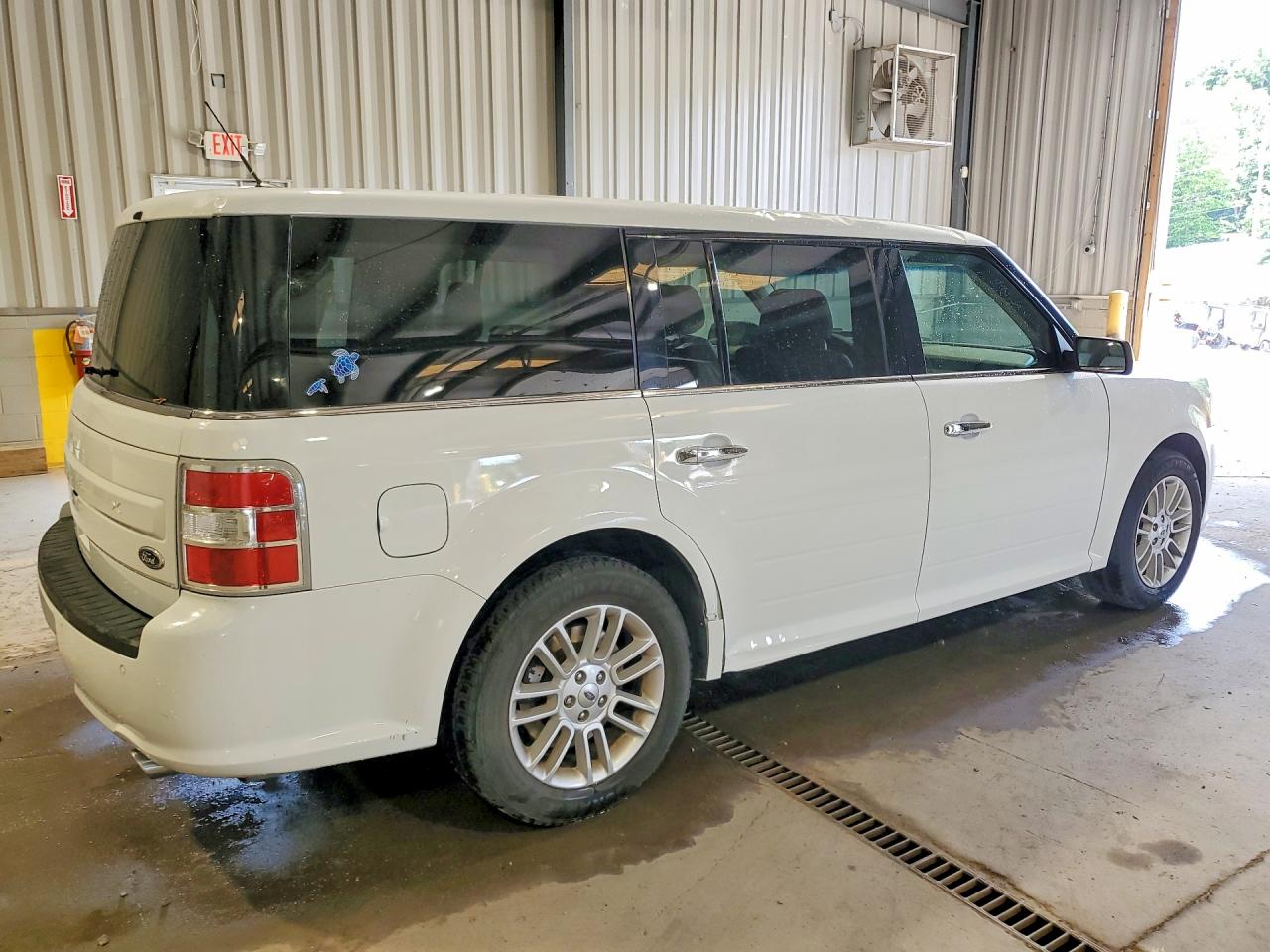 2015 Ford Flex Sel Белый vin: 2FMGK5C84FBA15210