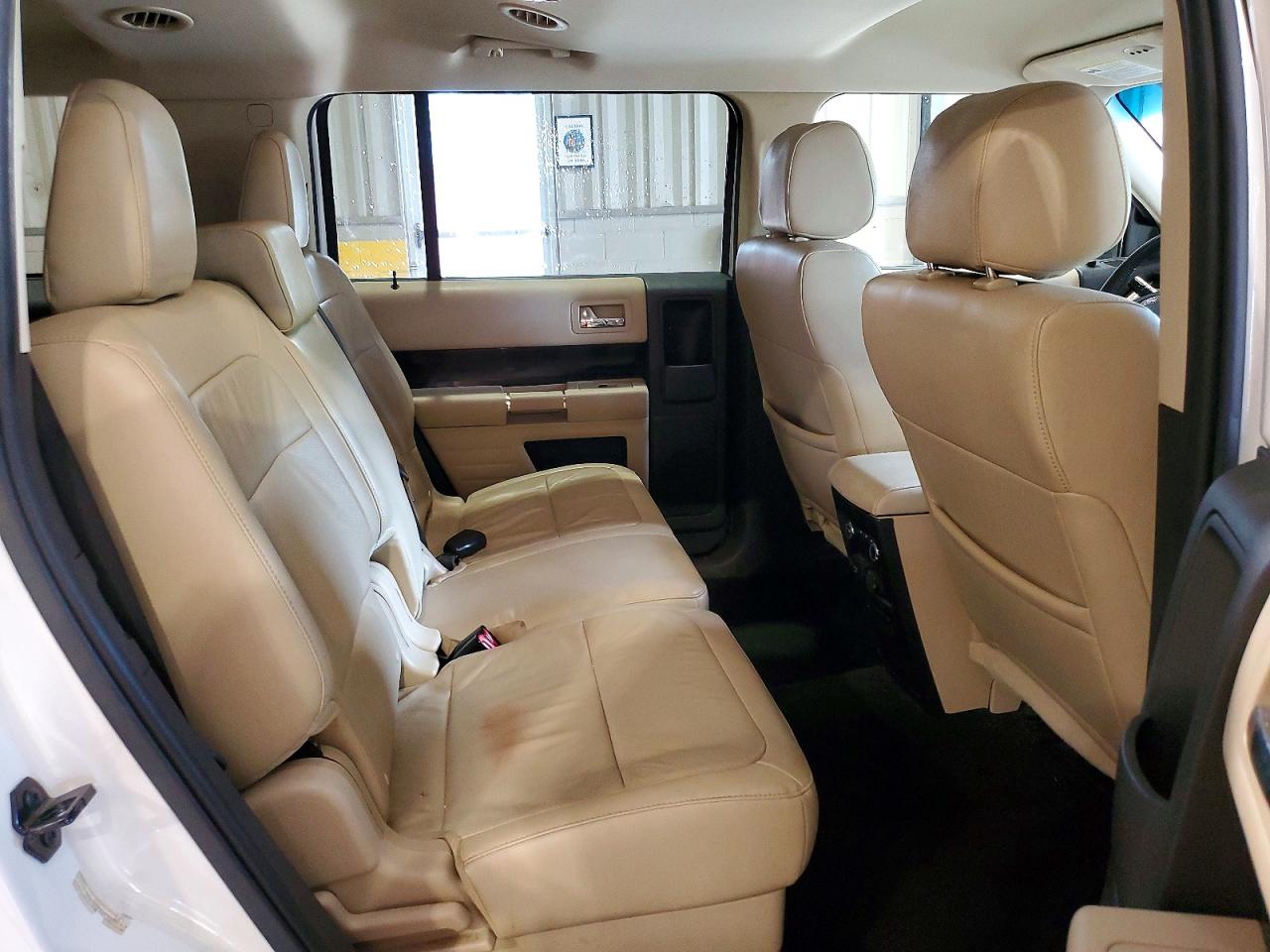 2015 Ford Flex Sel Белый vin: 2FMGK5C84FBA15210