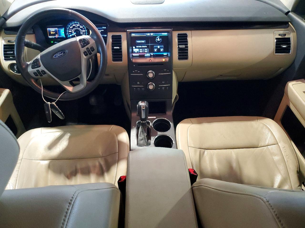 2015 Ford Flex Sel Белый vin: 2FMGK5C84FBA15210