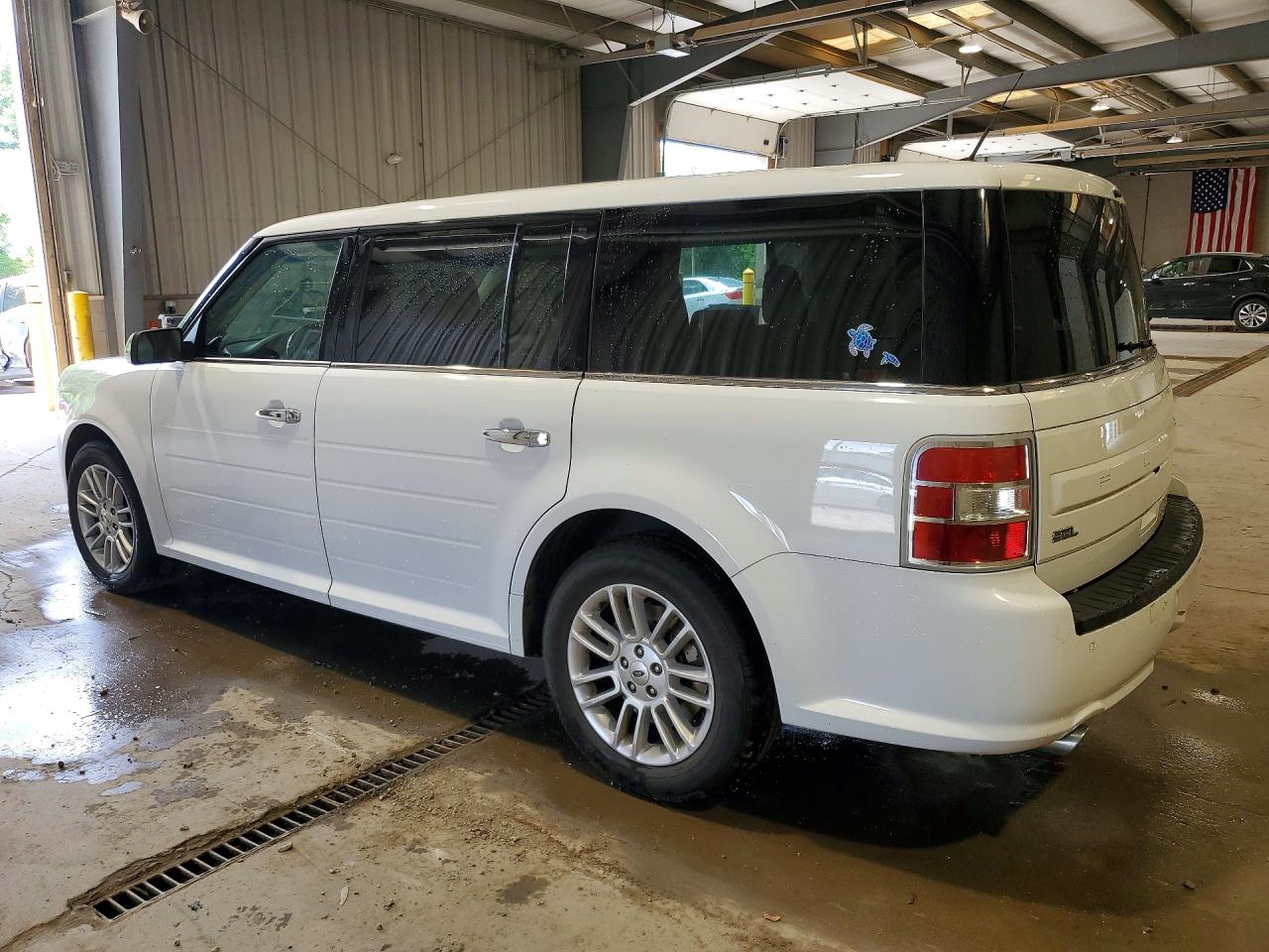 2015 Ford Flex Sel Белый vin: 2FMGK5C84FBA15210