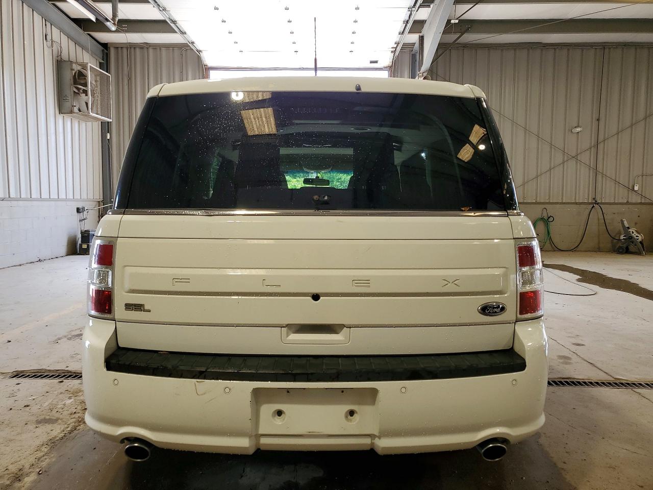 2015 Ford Flex Sel Белый vin: 2FMGK5C84FBA15210