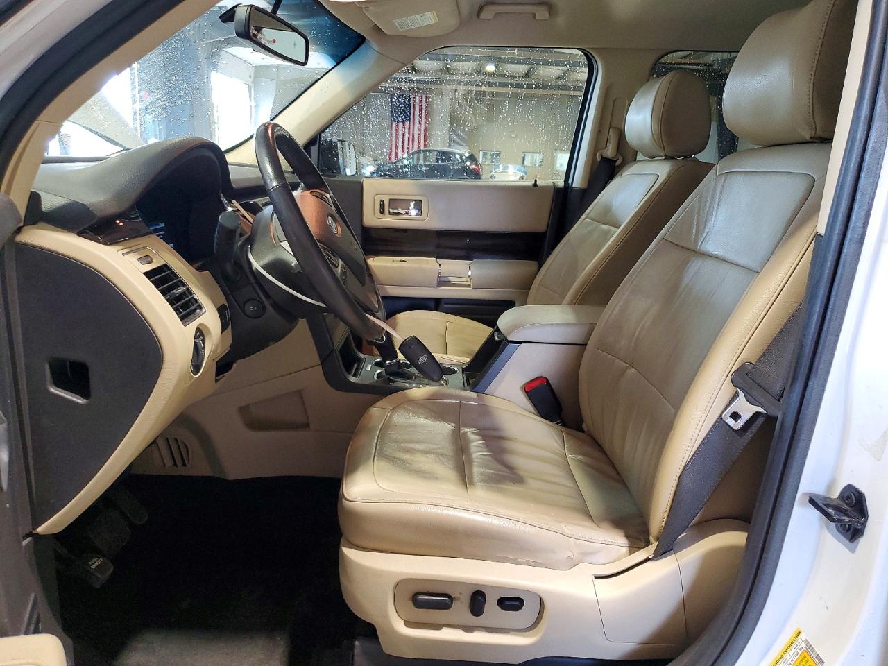 2015 Ford Flex Sel Белый vin: 2FMGK5C84FBA15210
