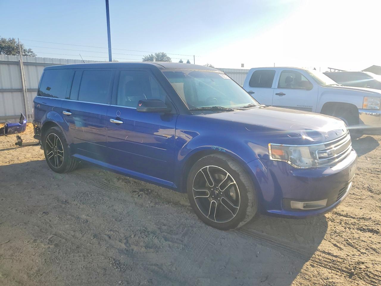 2015 Ford Flex Sel Blue vin: 2FMGK5C84FBA19029