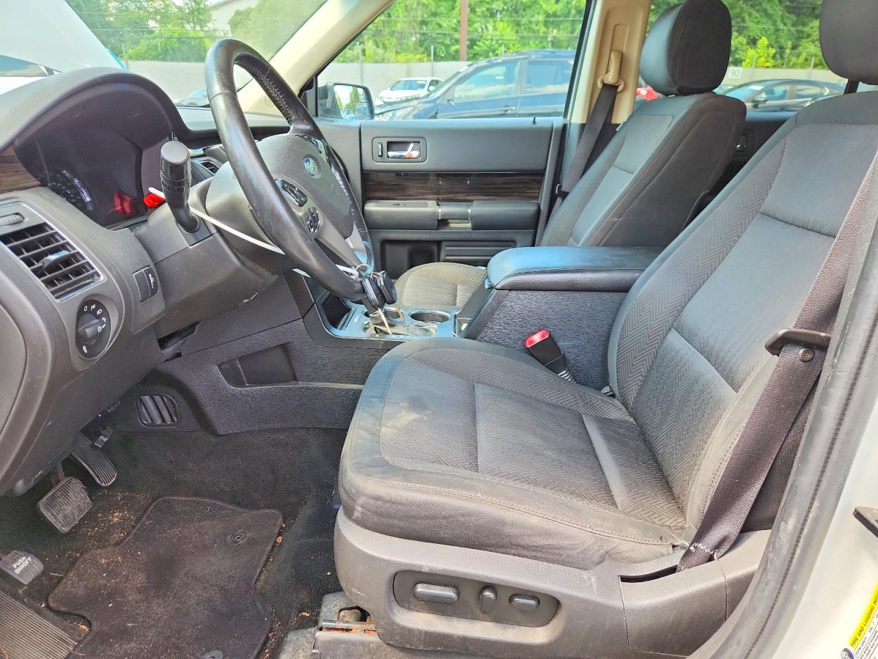 2013 Ford Flex Sel White vin: 2FMGK5C85DBD03542