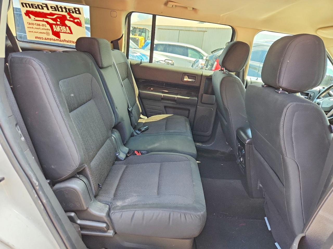 2013 Ford Flex Sel White vin: 2FMGK5C85DBD03542