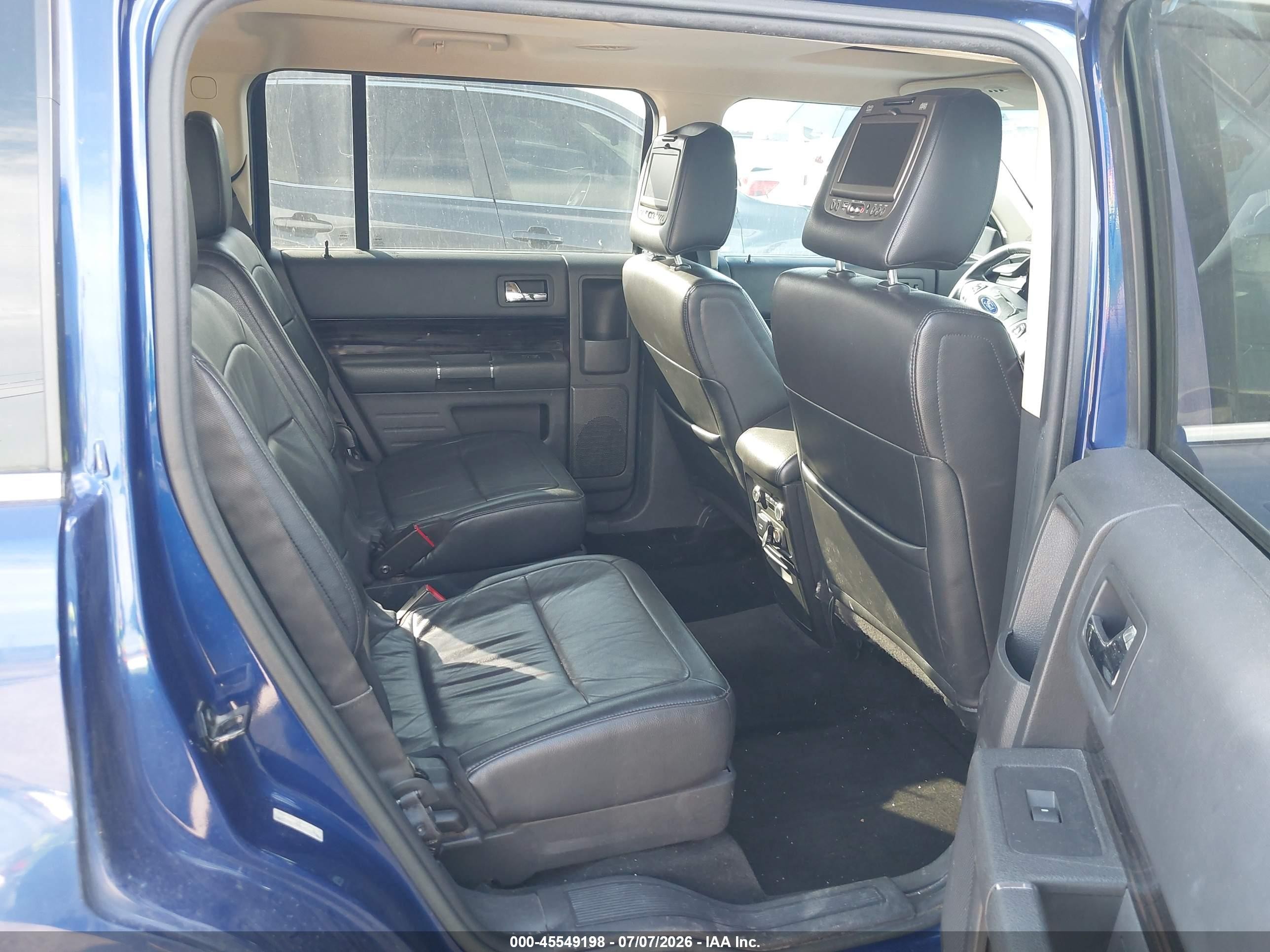 2013 Ford Flex Sel Blue vin: 2FMGK5C85DBD38226