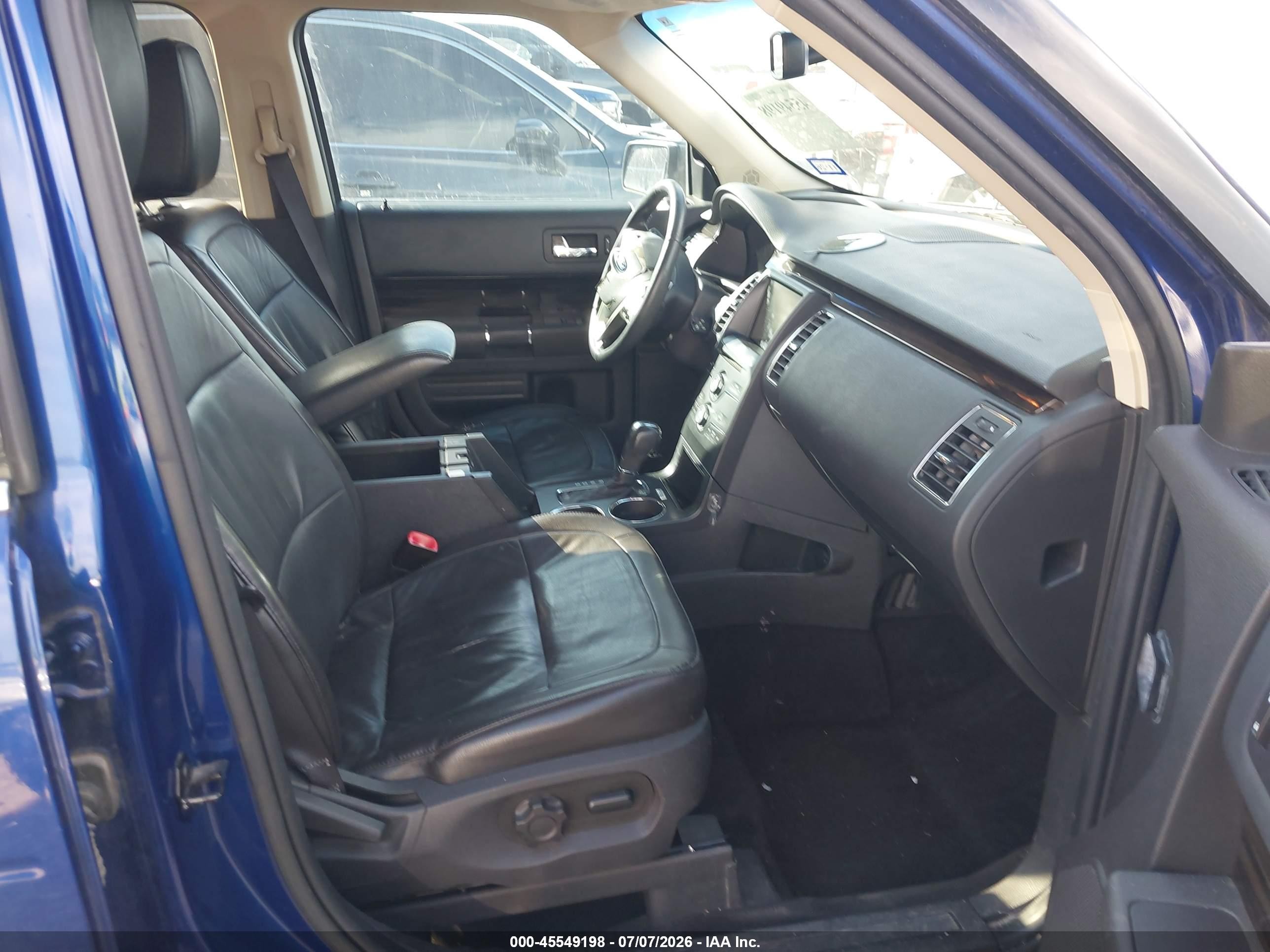 2013 Ford Flex Sel Blue vin: 2FMGK5C85DBD38226