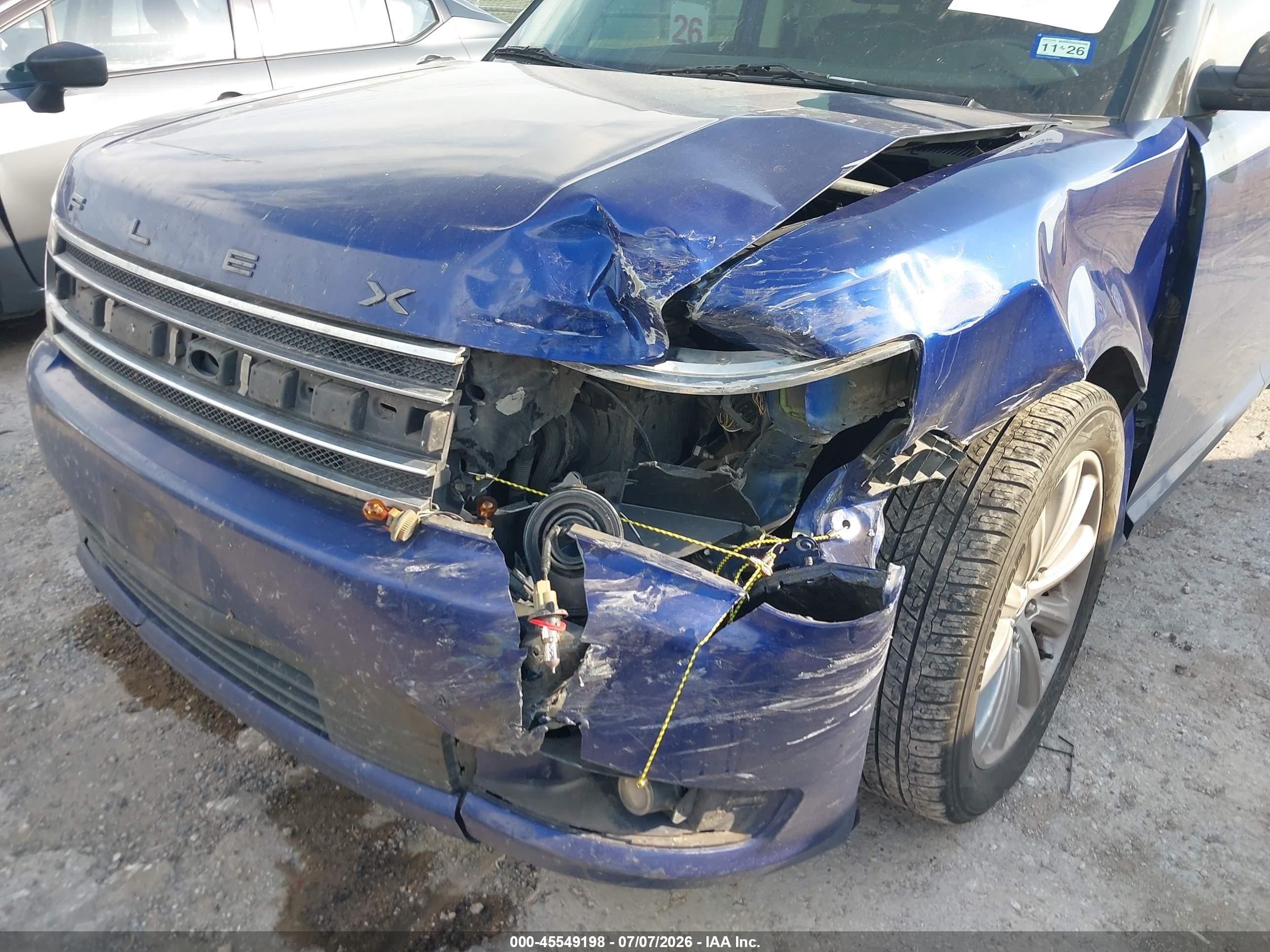 2013 Ford Flex Sel Blue vin: 2FMGK5C85DBD38226
