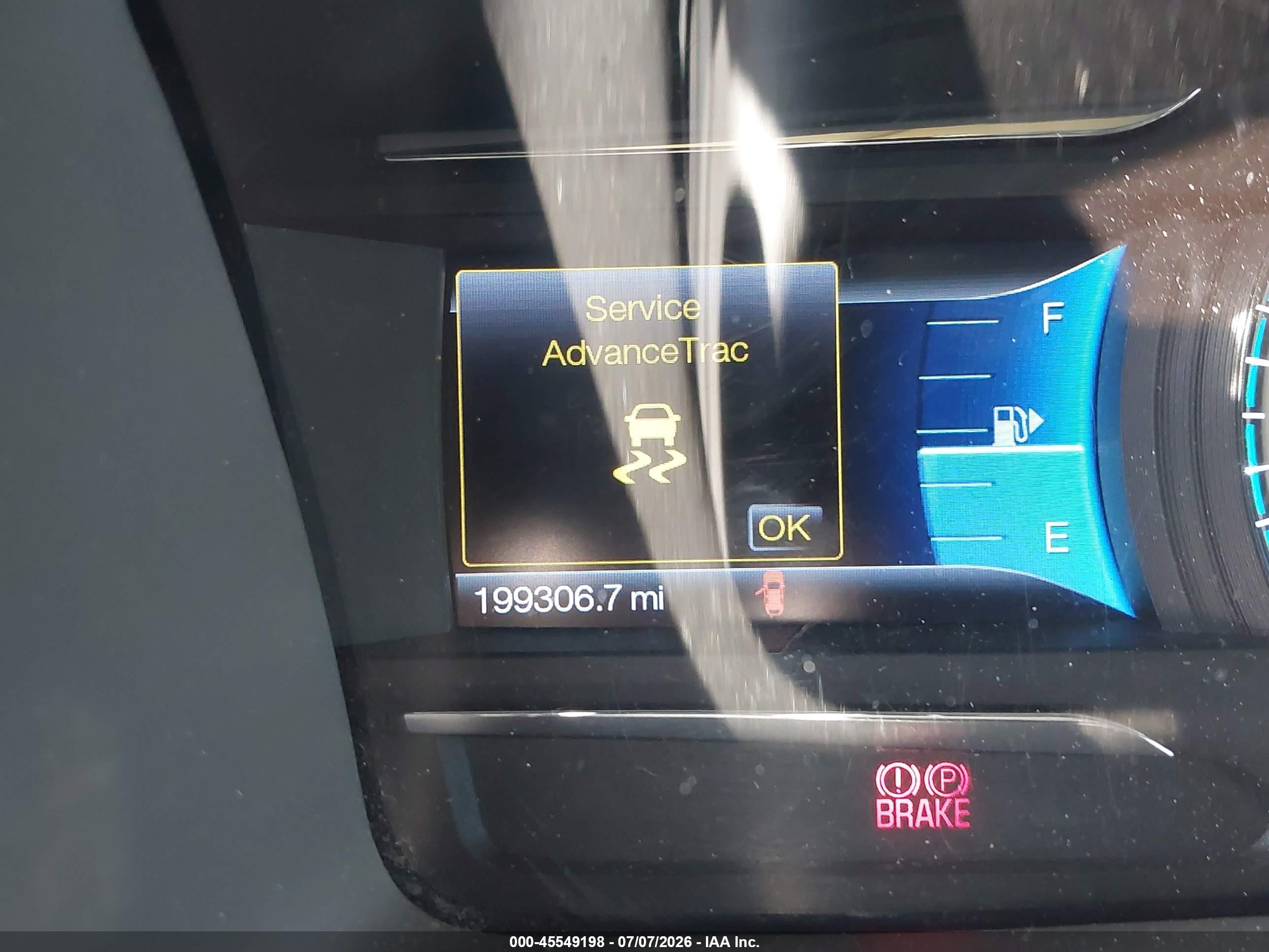 2013 Ford Flex Sel Blue vin: 2FMGK5C85DBD38226