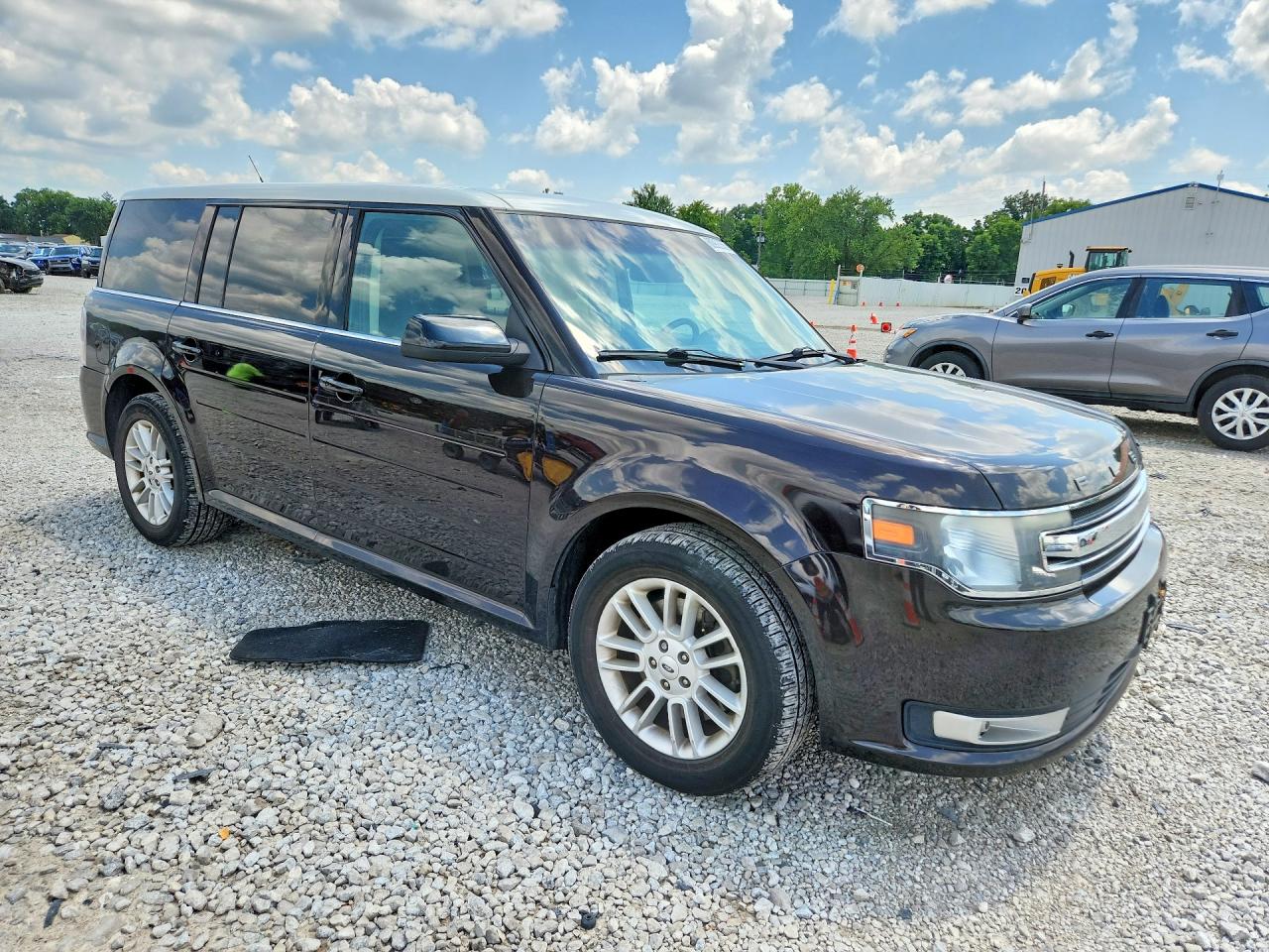 2014 Ford Flex Sel Black vin: 2FMGK5C85EBD13456