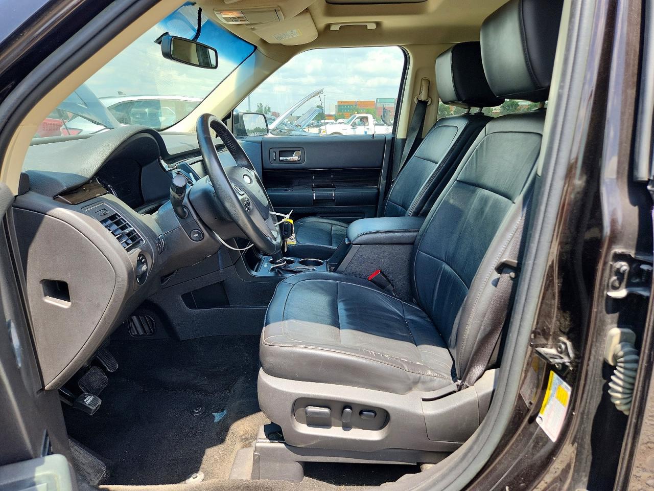 2014 Ford Flex Sel Black vin: 2FMGK5C85EBD13456